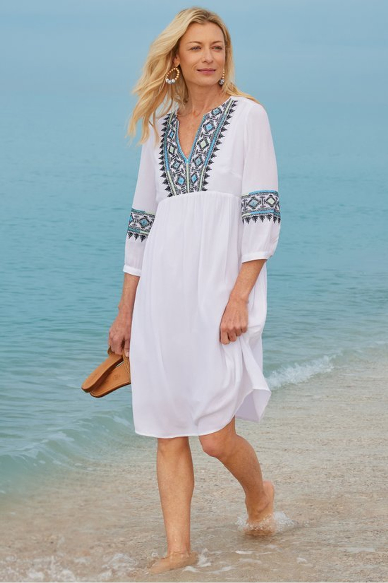 Daisha Gauze Short Dress - Soft Surroundings Outlet