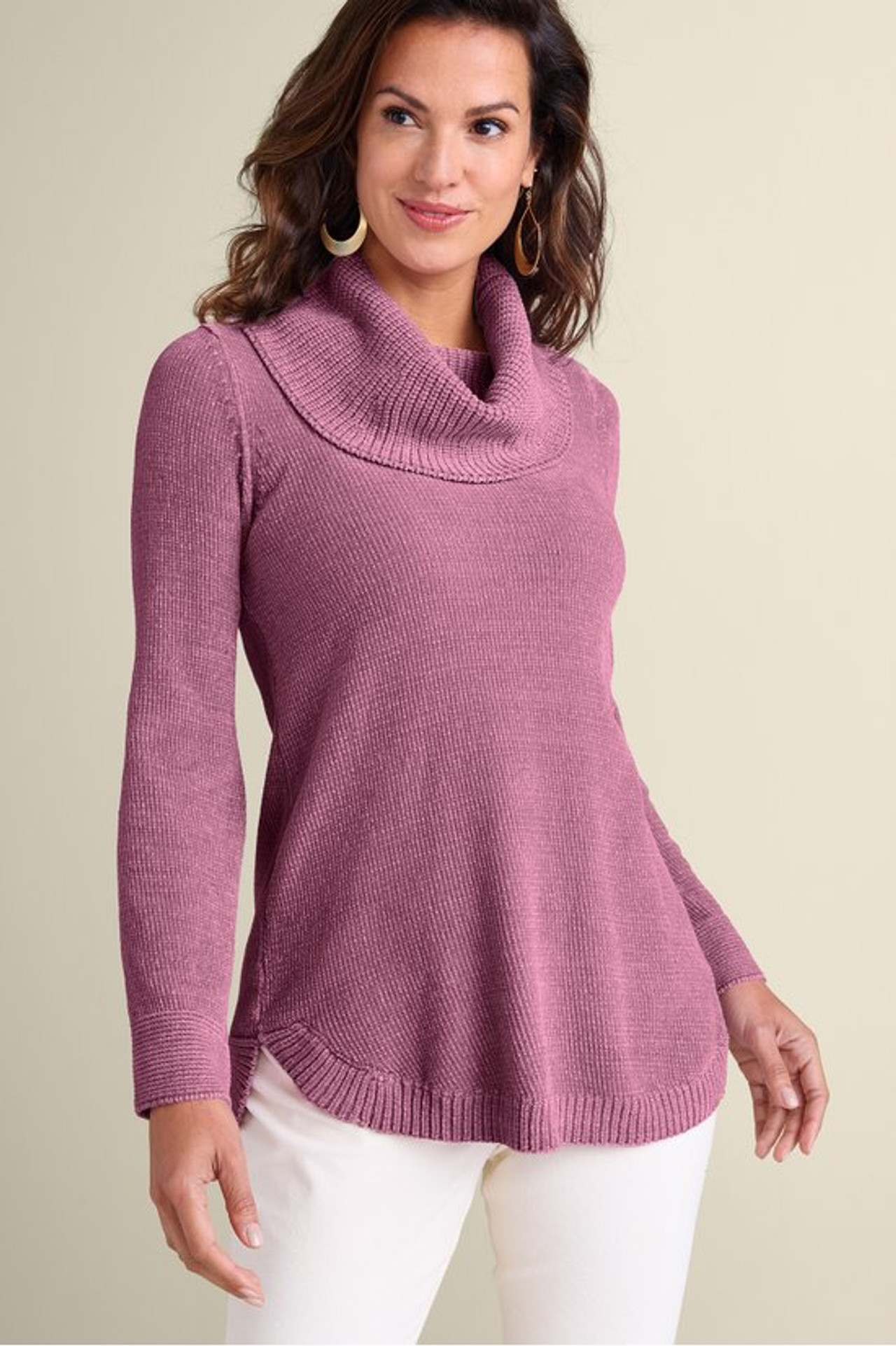 Soft Winds Chenille Tunic Sweater - Soft Surroundings Outlet