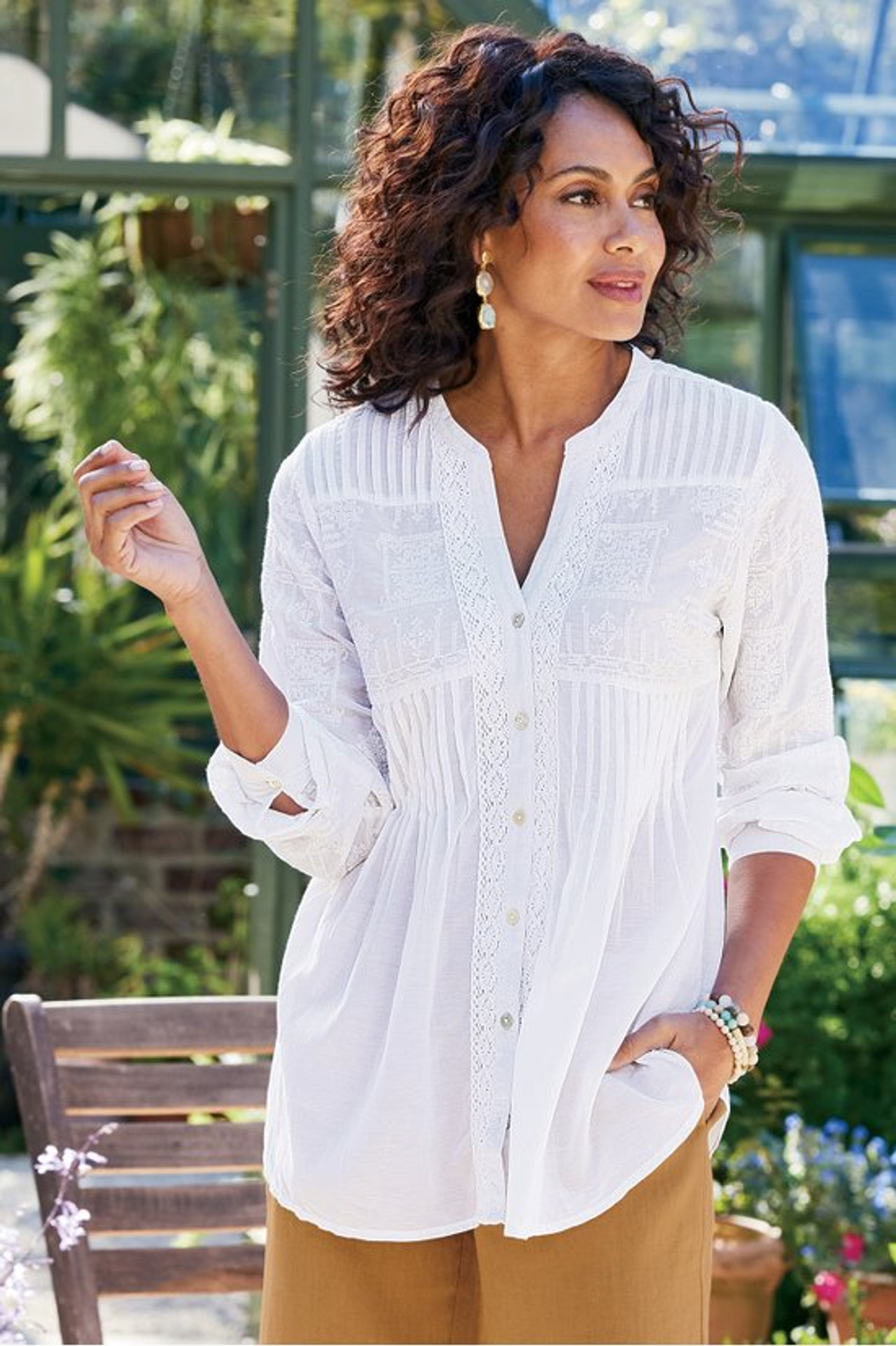 Zulma Shirt - Soft Surroundings Outlet