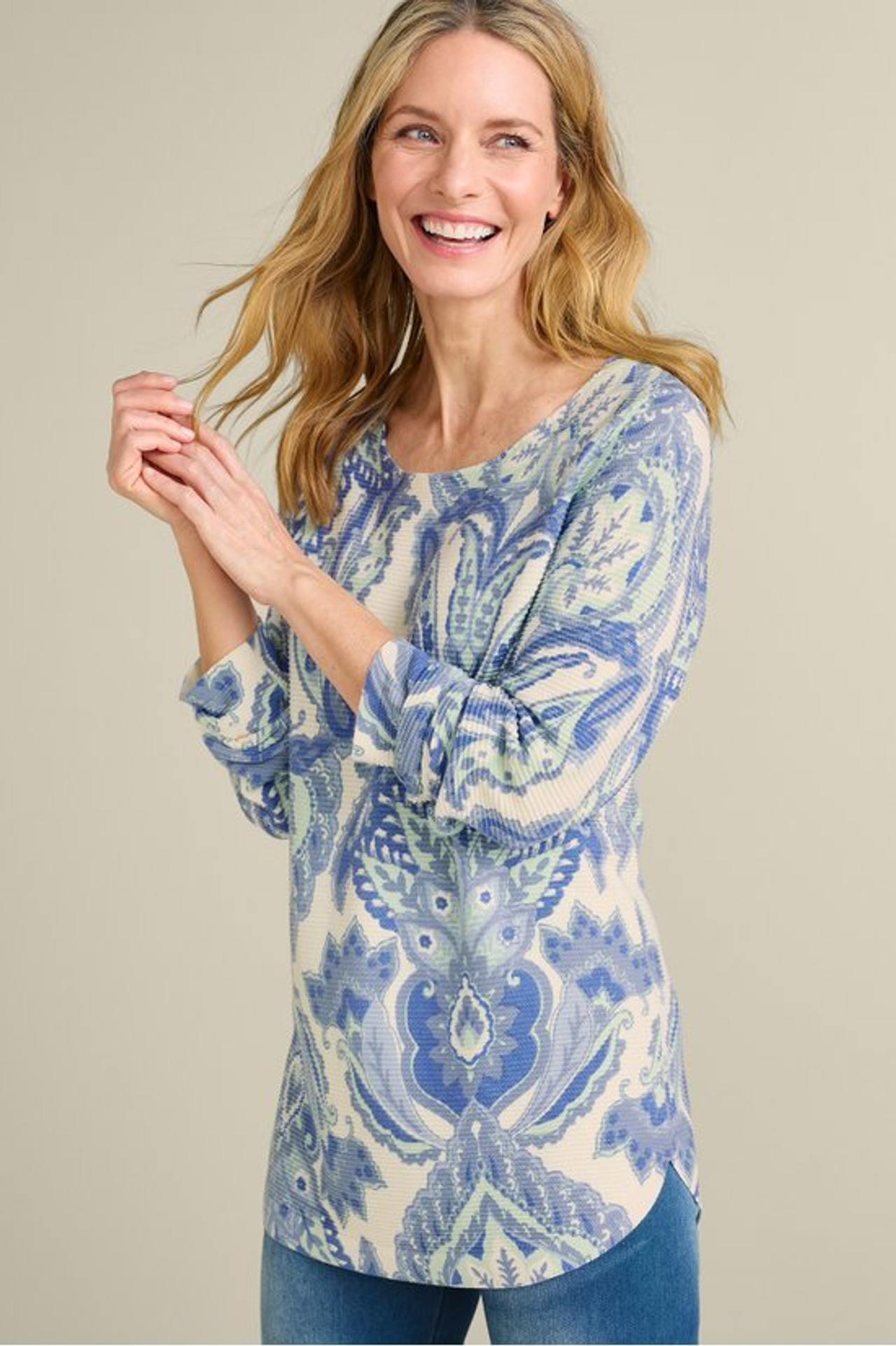Kasey Tunic Sweater - Soft Surroundings Outlet