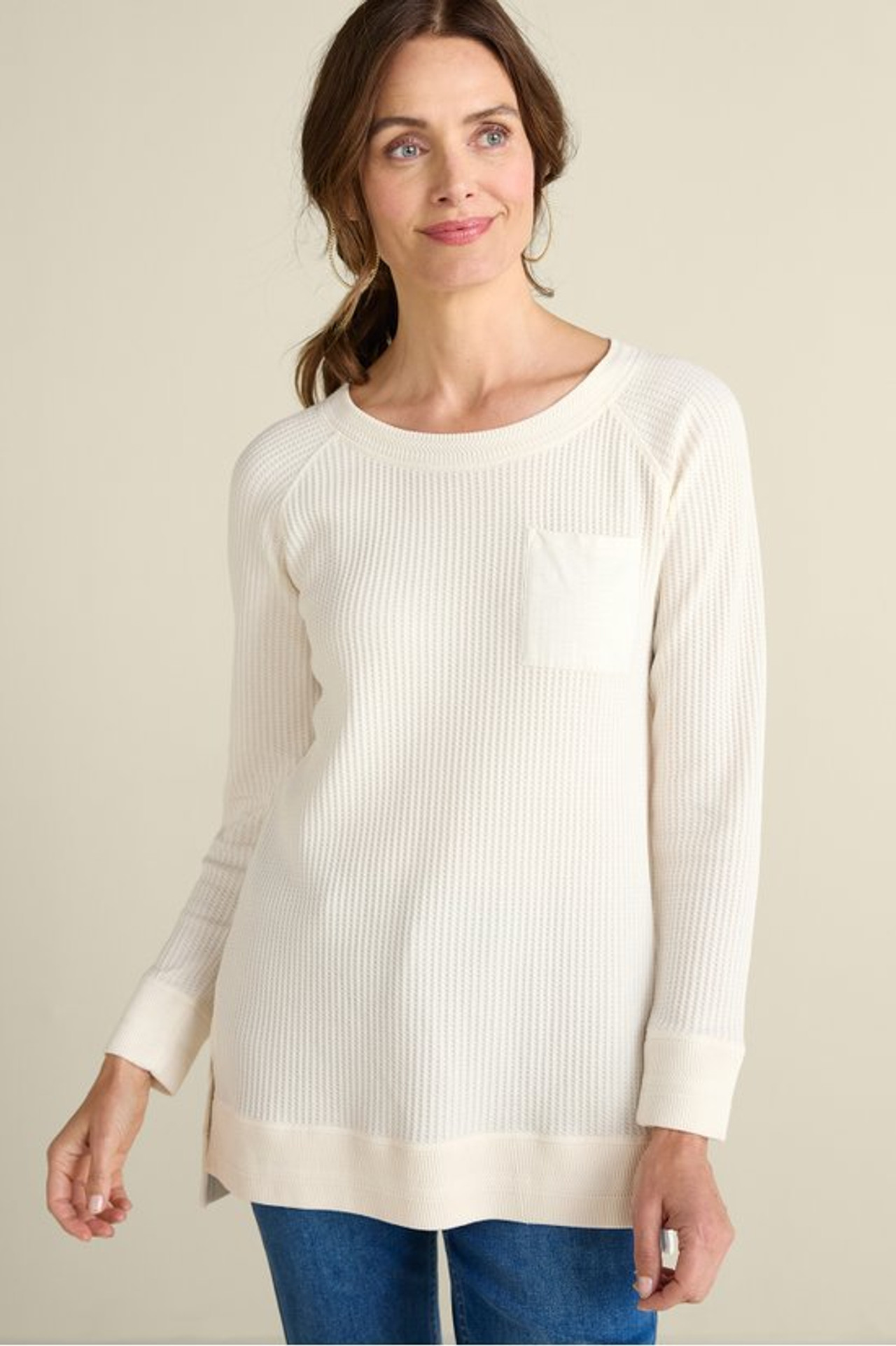 Autumn Waffle Tunic - Soft Surroundings Outlet