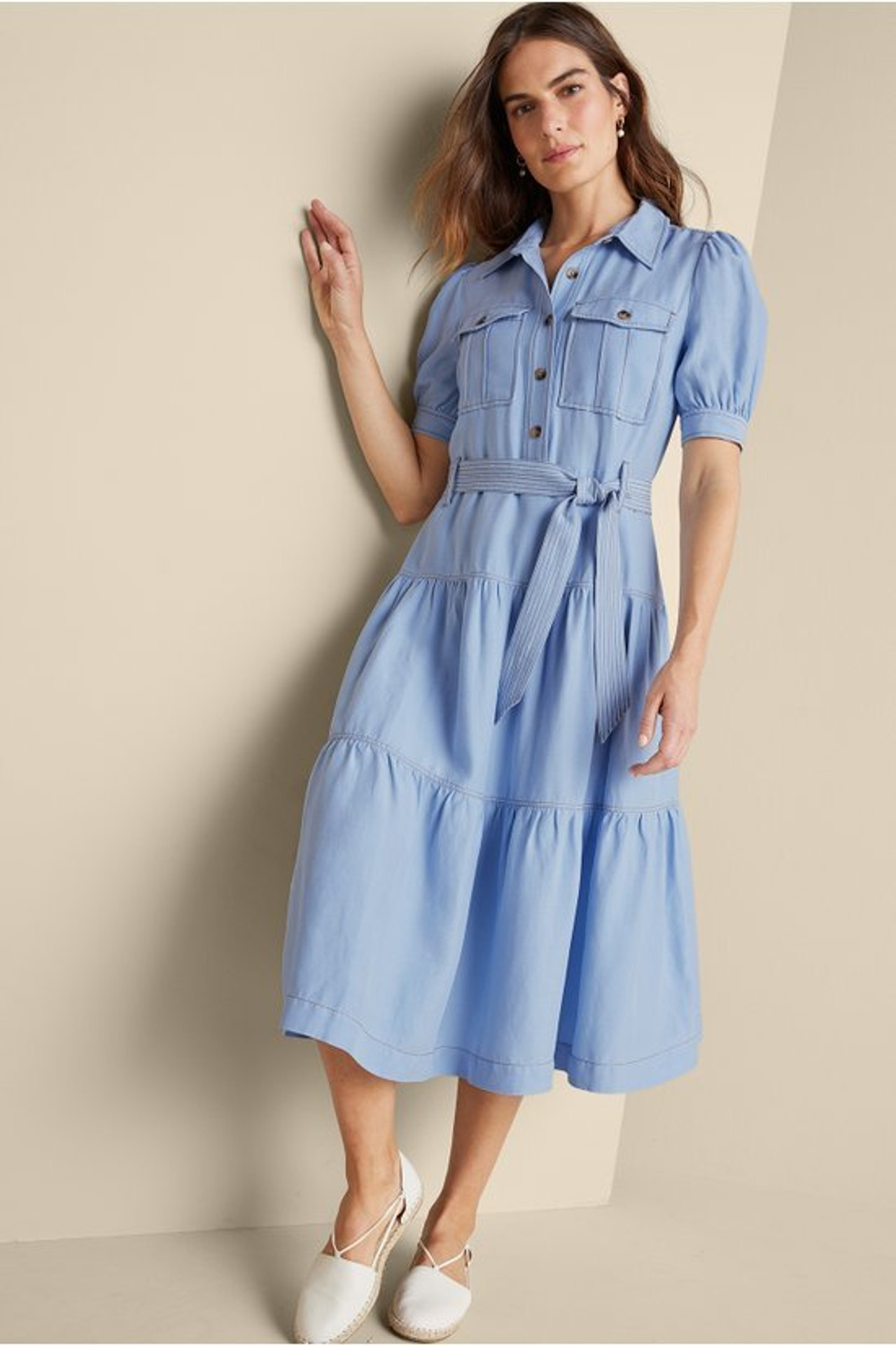 Tenley Midi Dress - Soft Surroundings Outlet