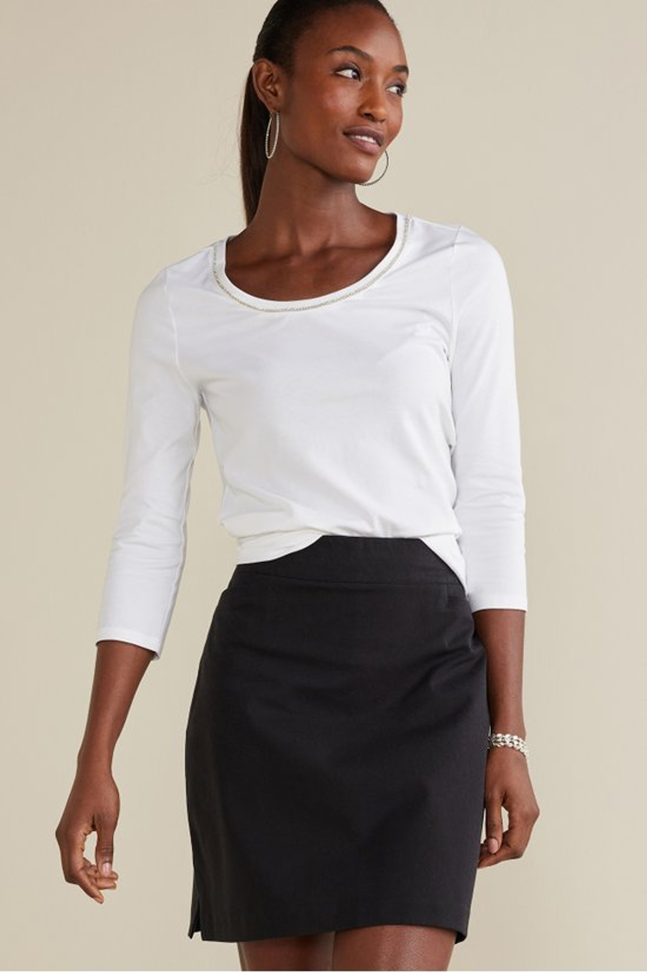 SoftEssential™ SUPERLA Skort - Soft Surroundings Outlet