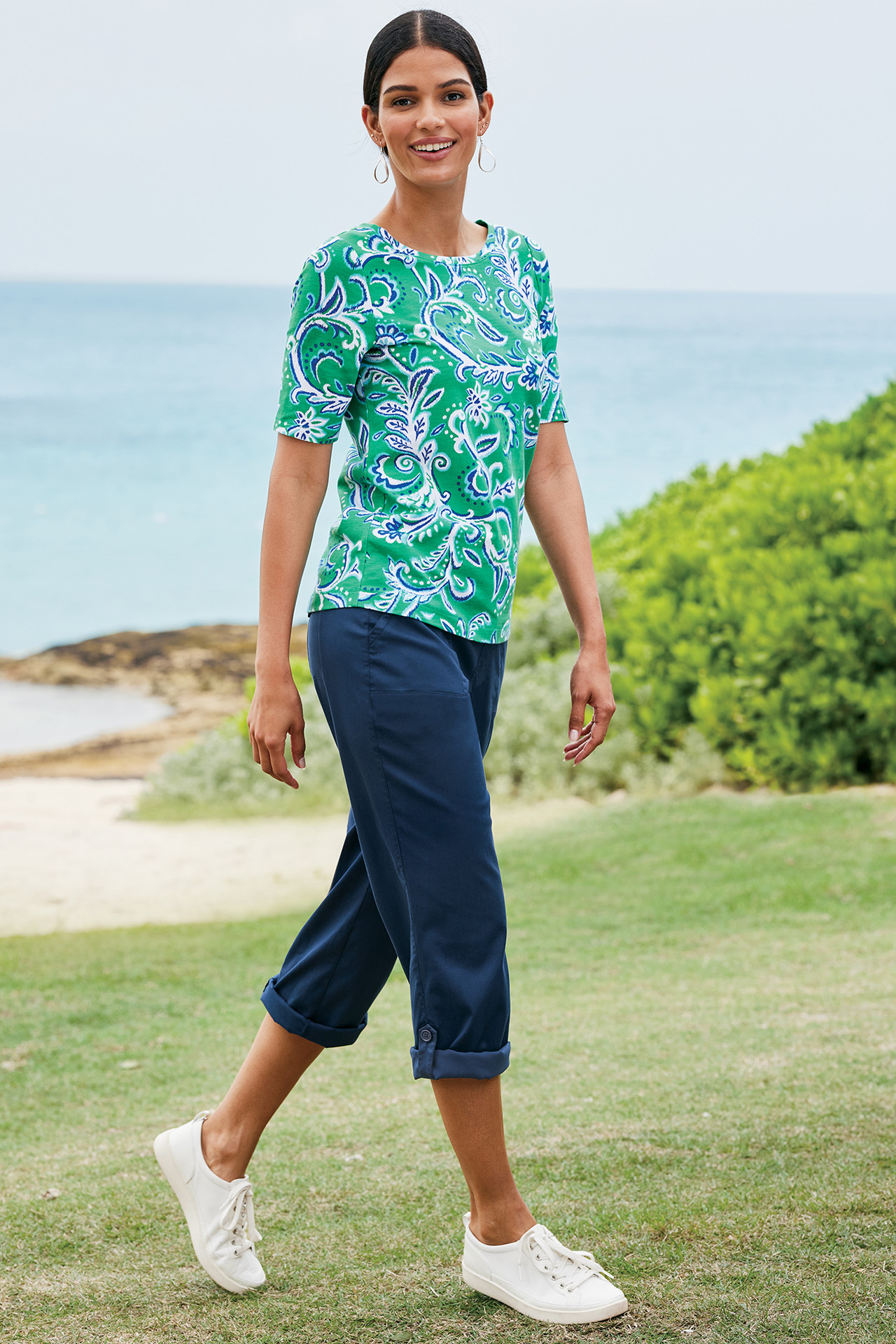 Barbados Convertible Crop Pants - Soft Surroundings Outlet