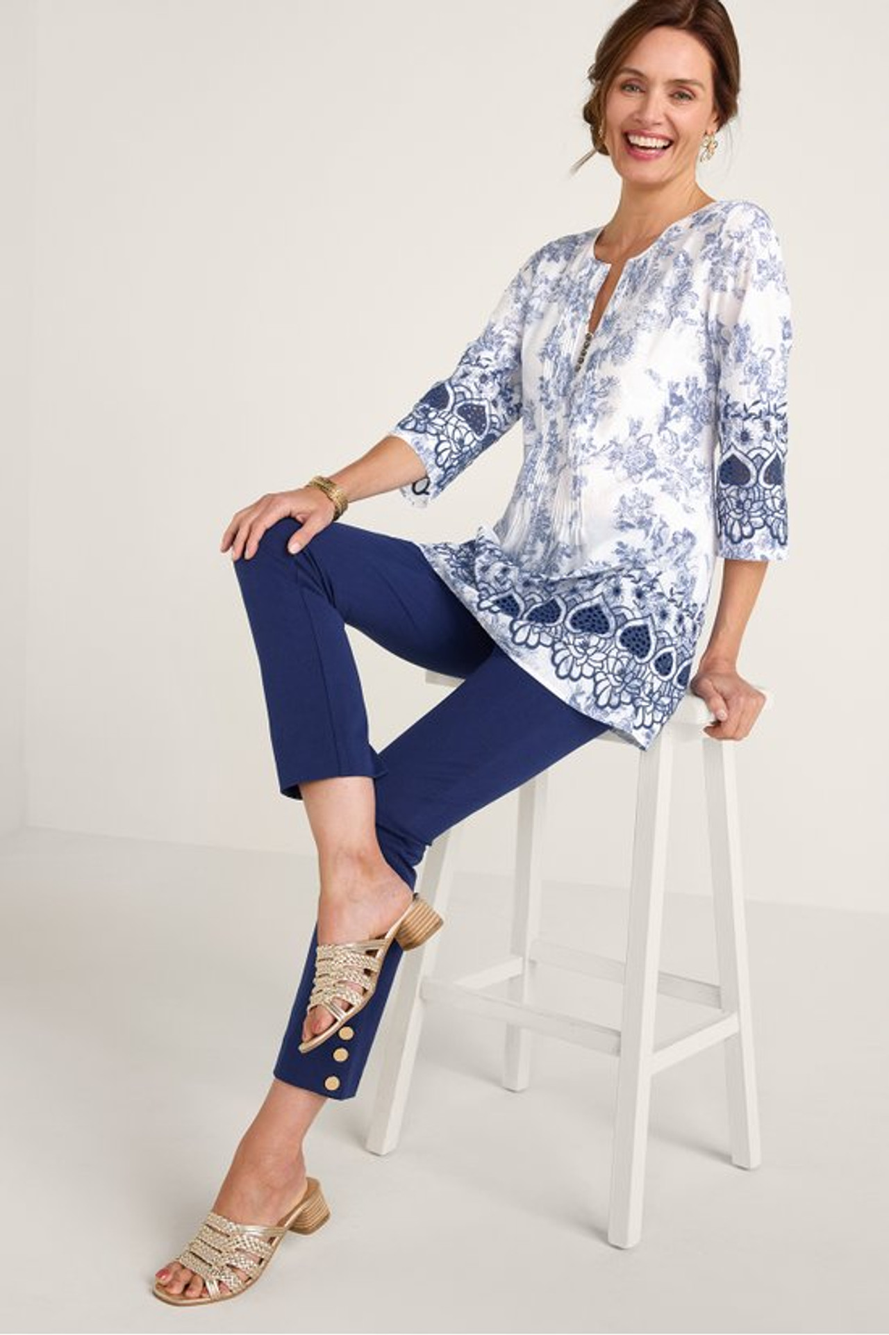 Nimes Tunic - Soft Surroundings Outlet