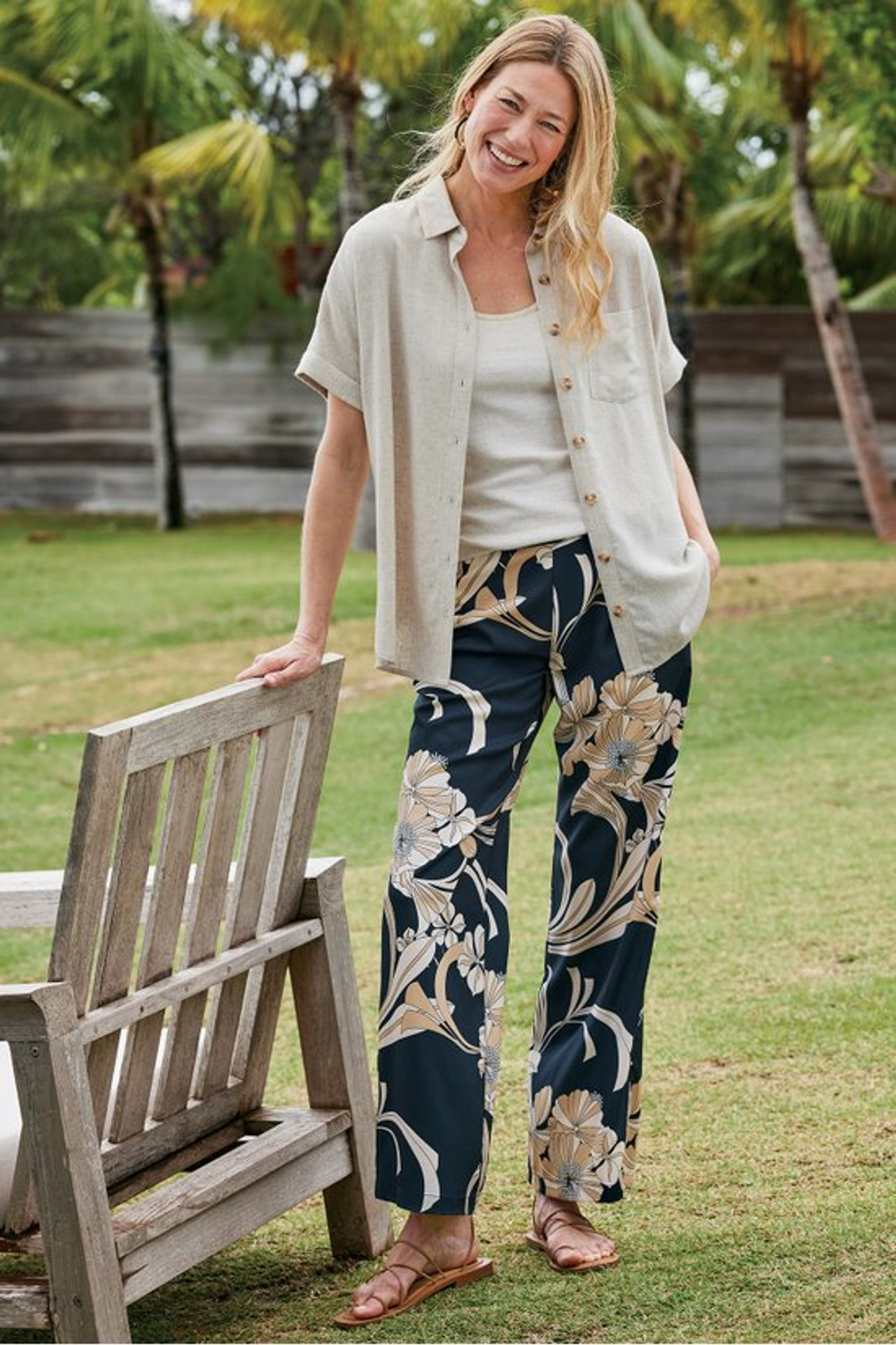 Yara Wide Leg Pants - Soft Surroundings Outlet
