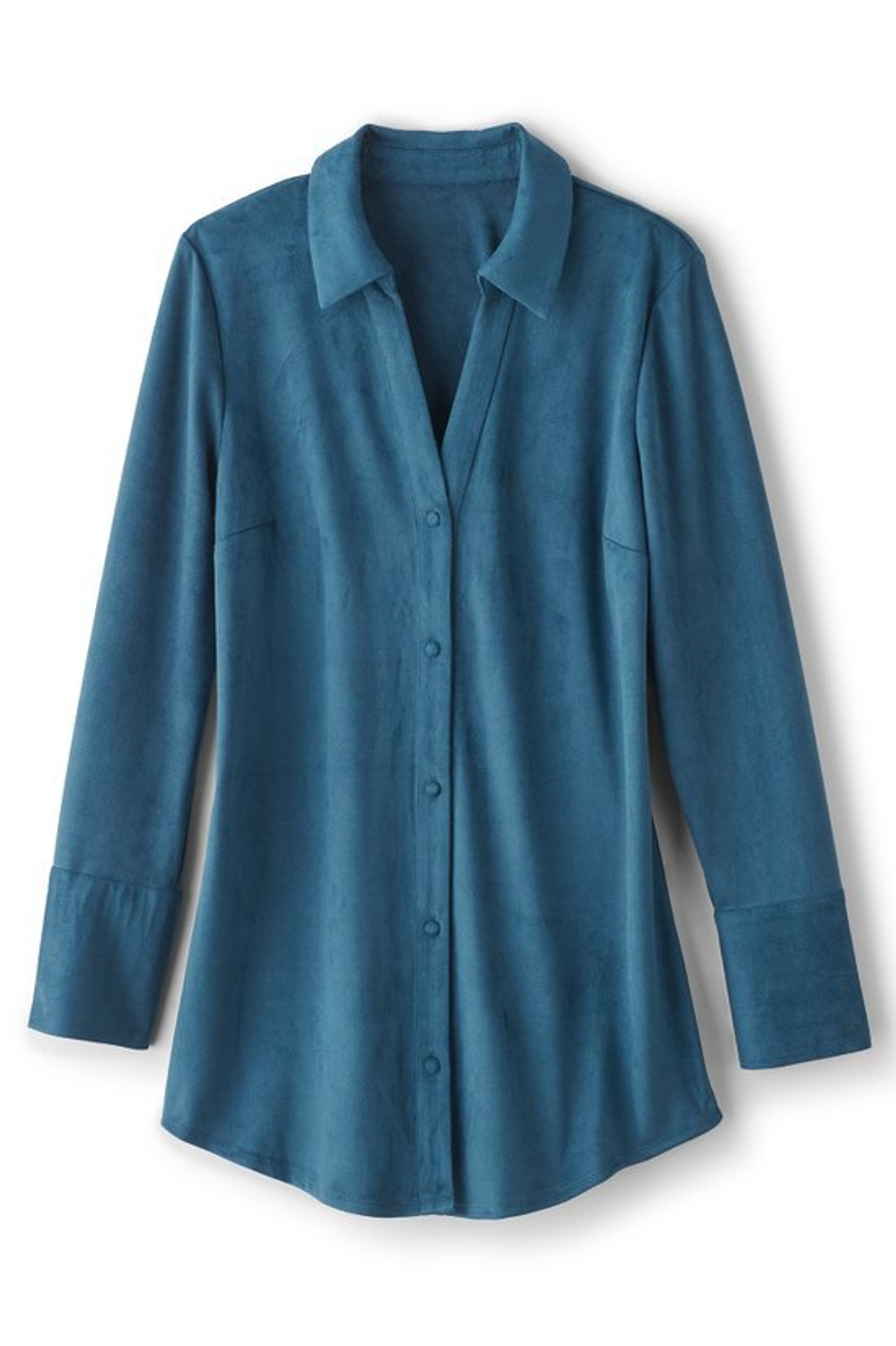 Vida Faux Suede Tunic - Soft Surroundings Outlet