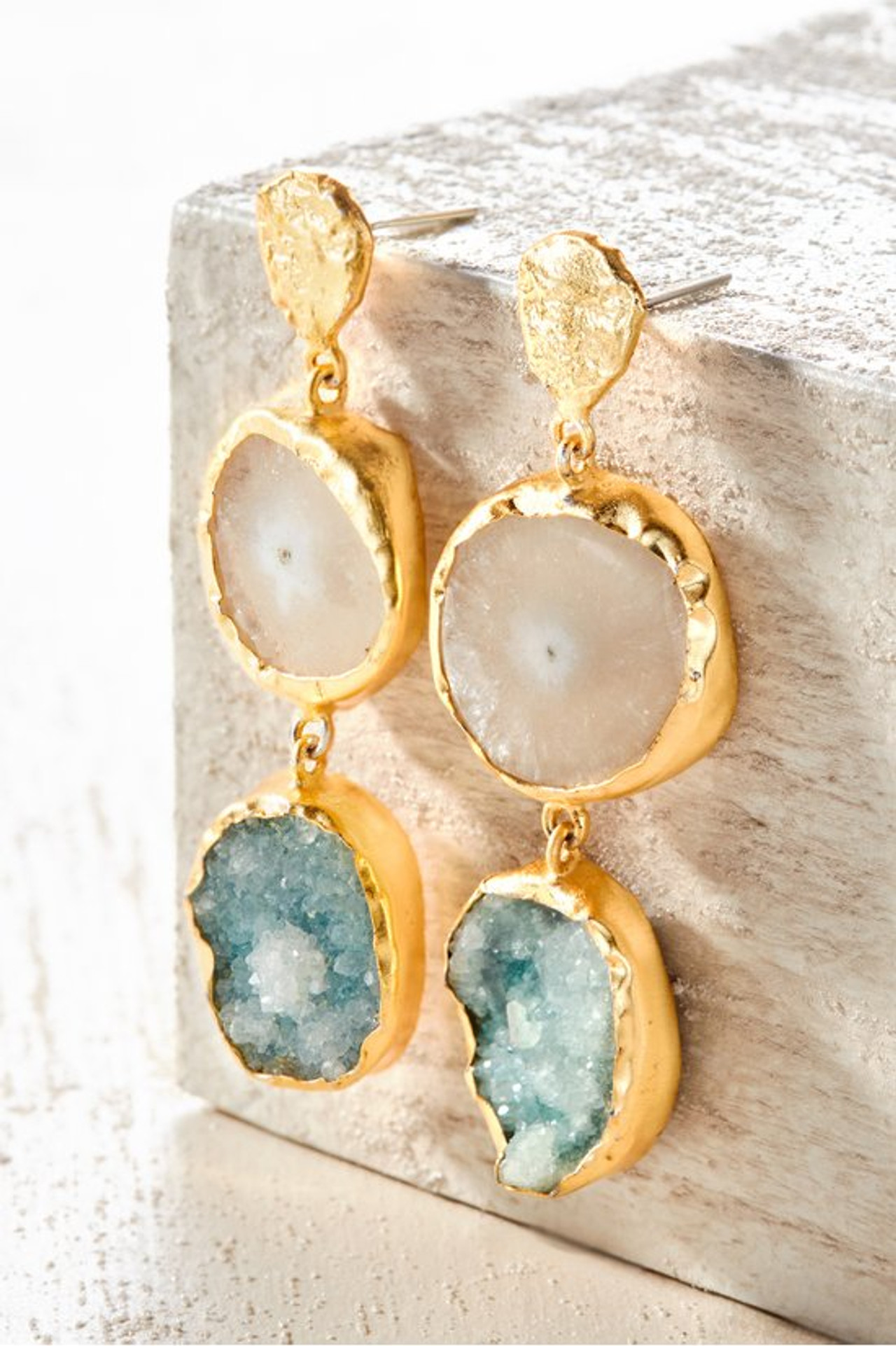 Rema Stone Drop Earring - Soft Surroundings Outlet