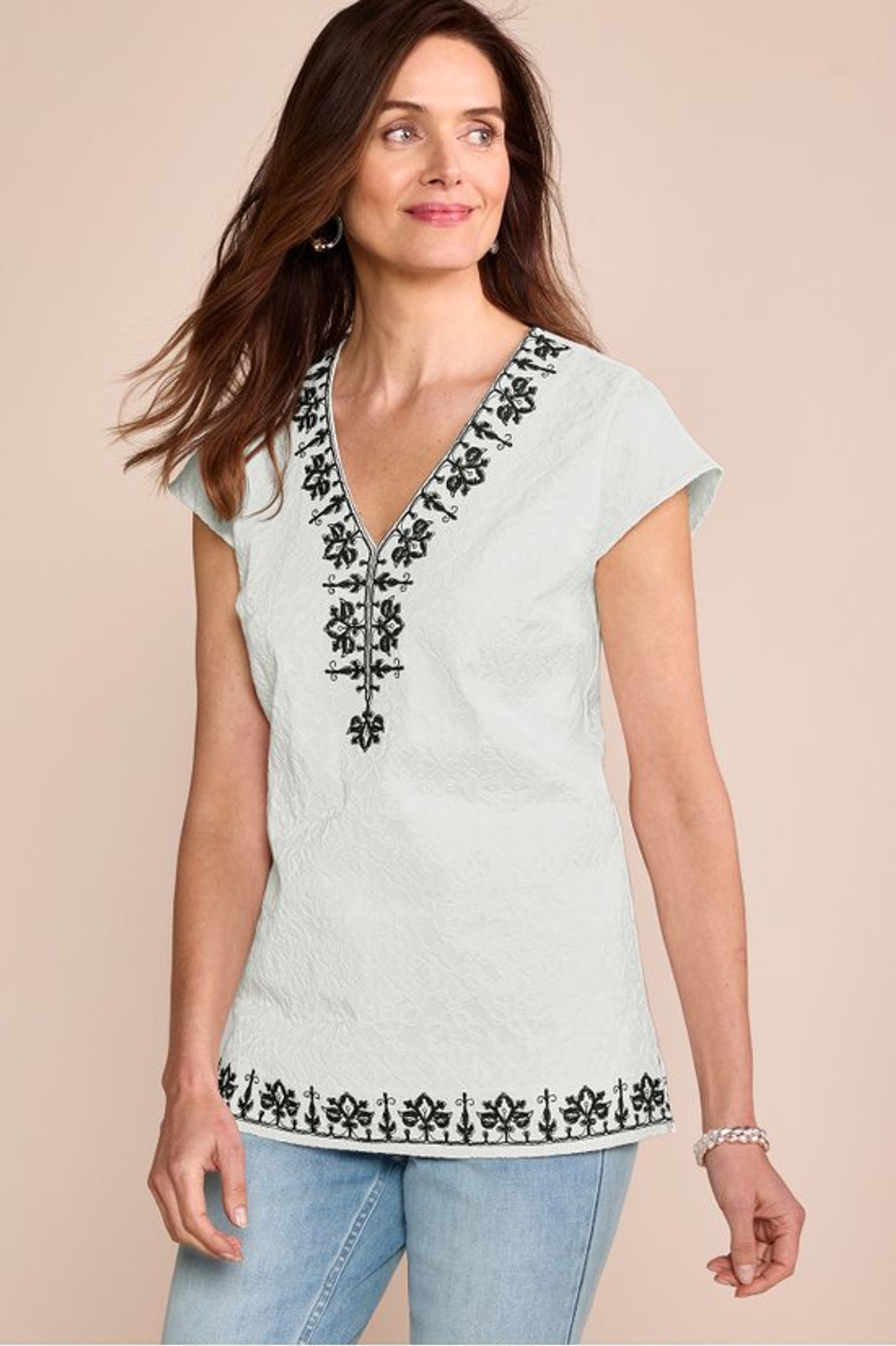 Kapri Tunic - Soft Surroundings Outlet