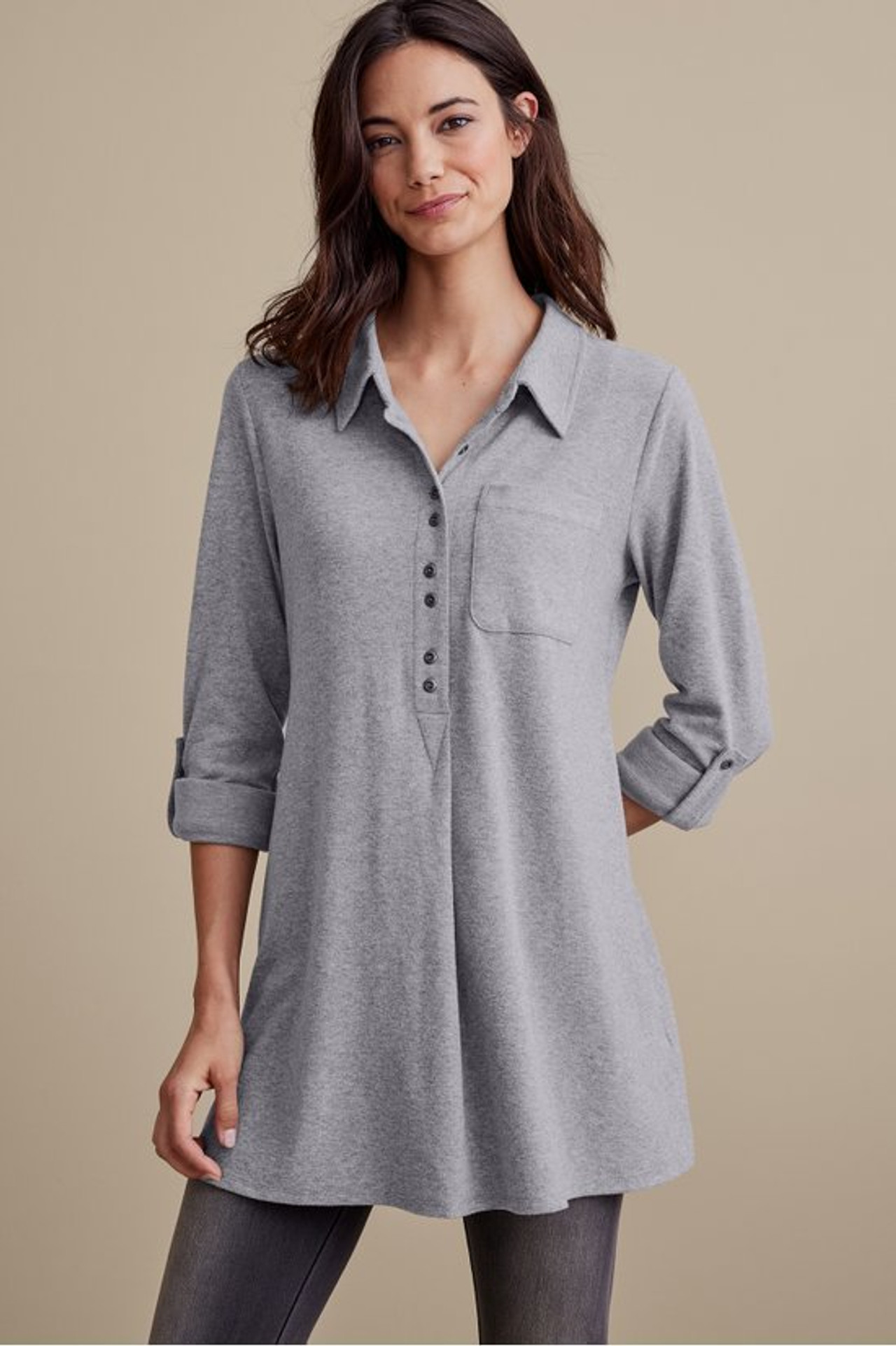 Take It Easy Tunic - Soft Surroundings Outlet