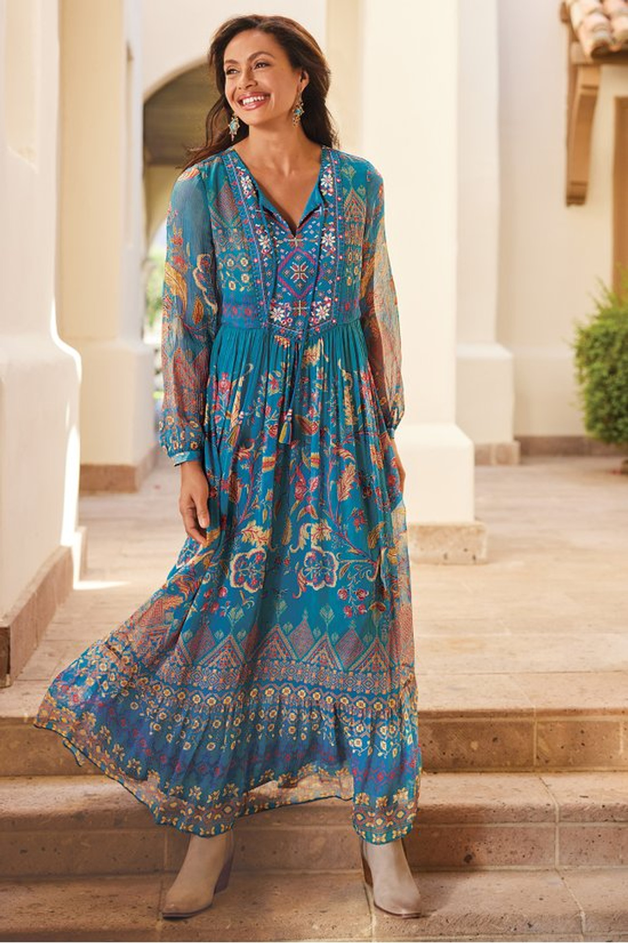 Mirapani Dress - Soft Surroundings Outlet