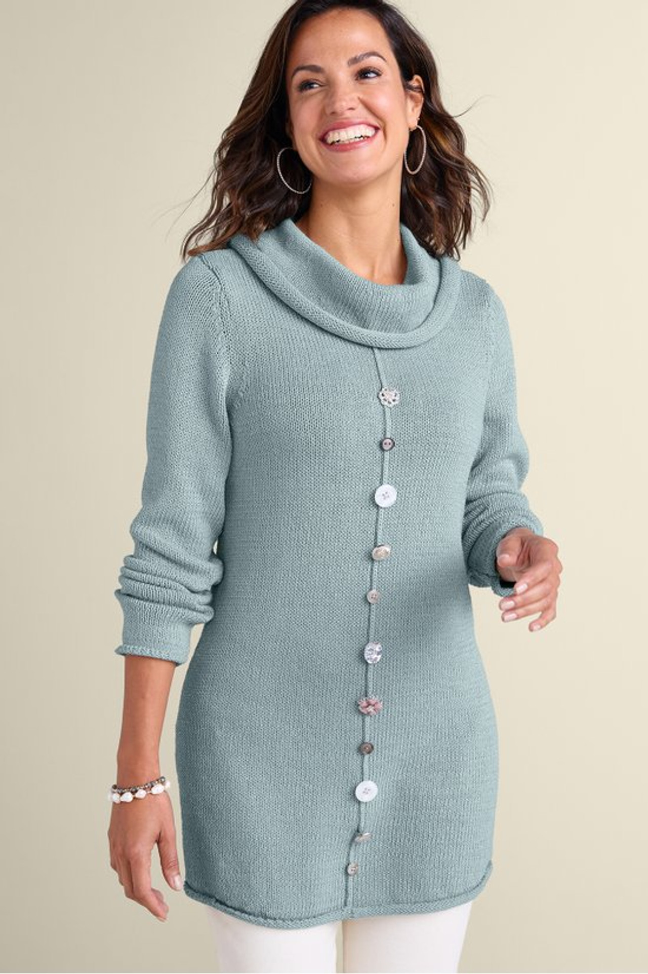 Nordic Nights Sweater Tunic - Soft Surroundings Outlet
