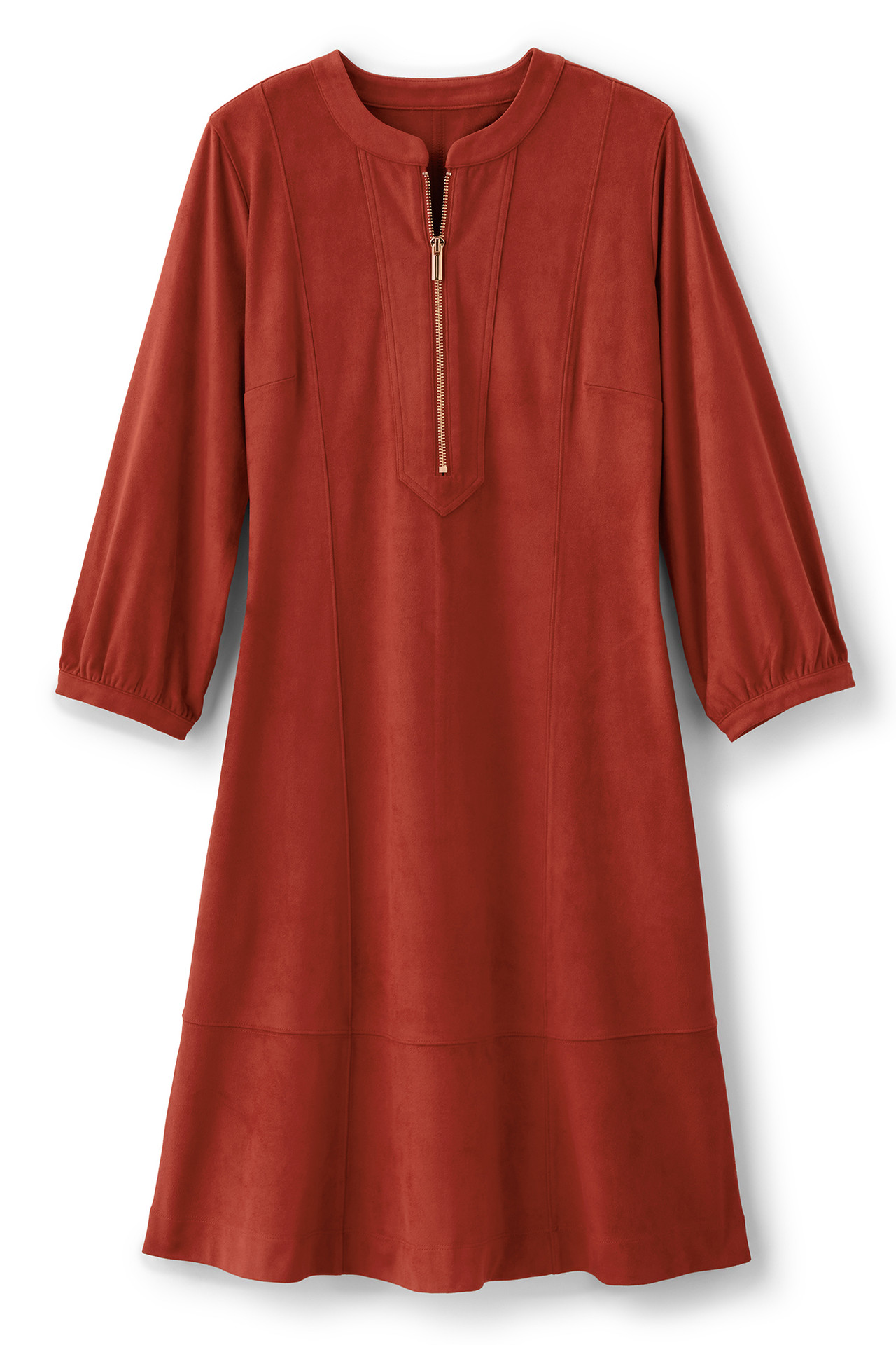 Martine Faux Suede Dress - Soft Surroundings Outlet