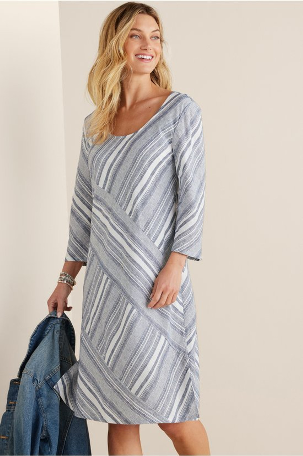 Sonya Linen Dress - Soft Surroundings Outlet