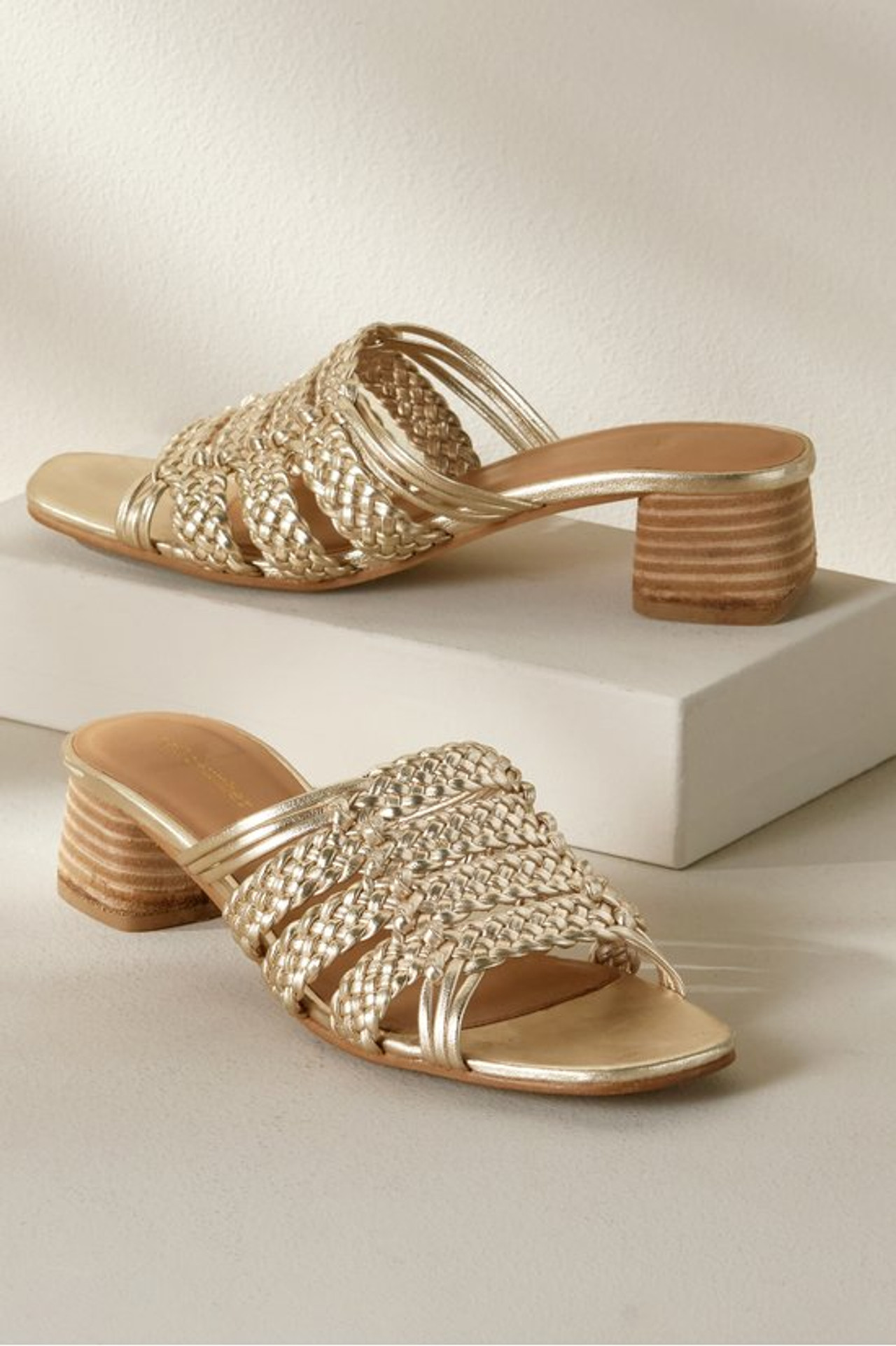 Salt + Umber Riviera Braided Slides - Soft Surroundings Outlet