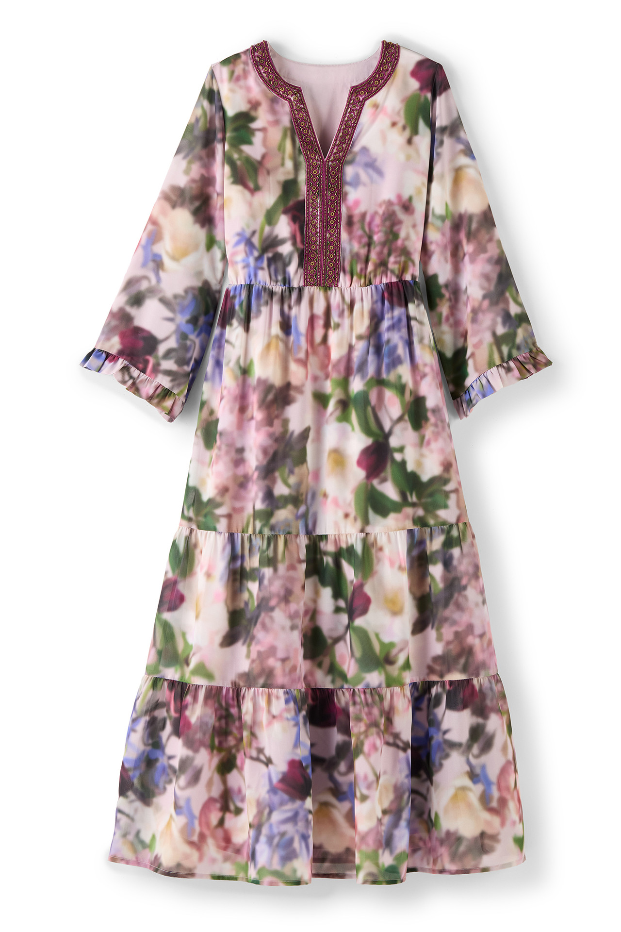 Baroque Maxi Dress - Soft Surroundings Outlet
