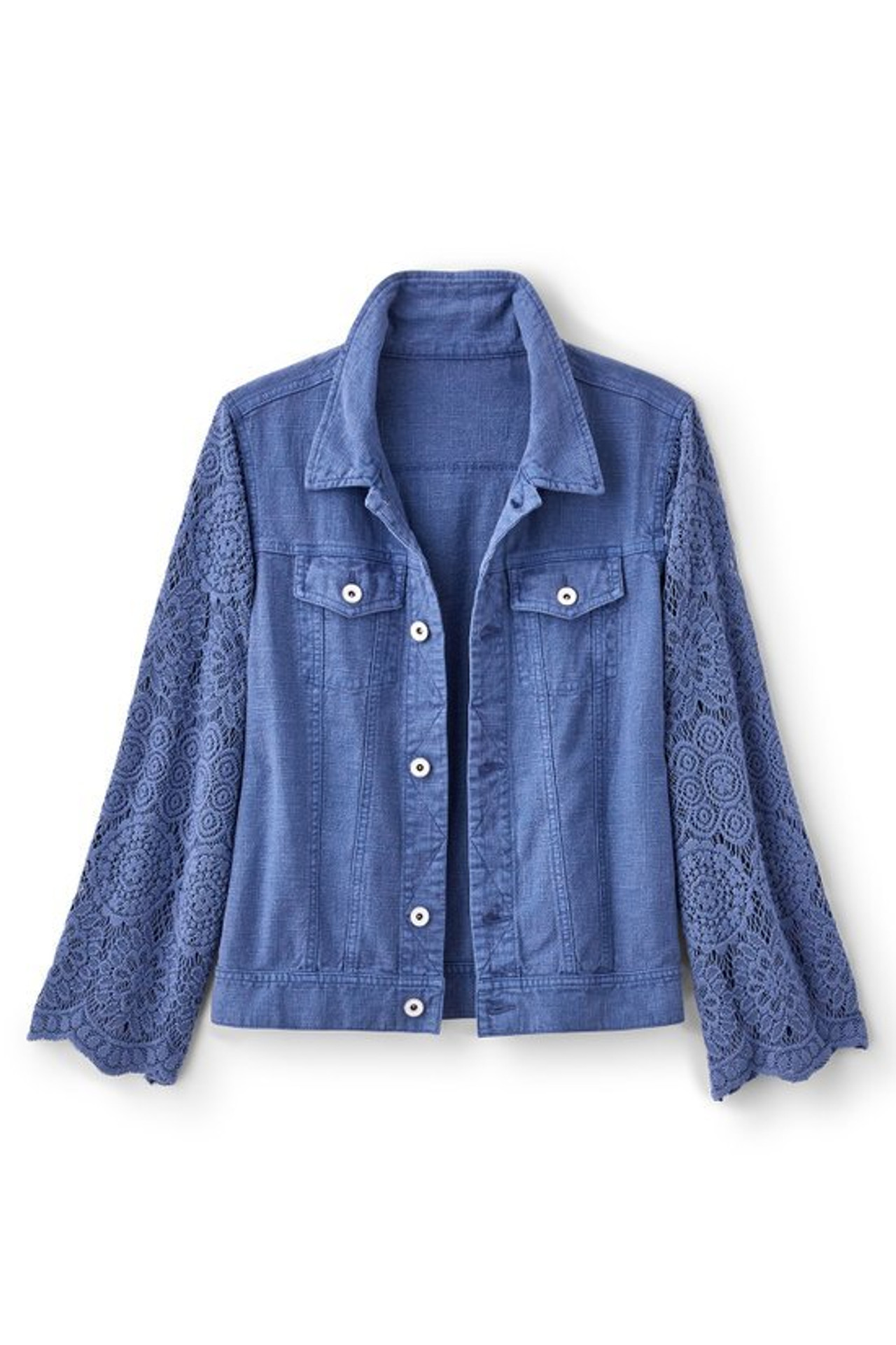 Varese Linen Blend Jacket - Soft Surroundings Outlet
