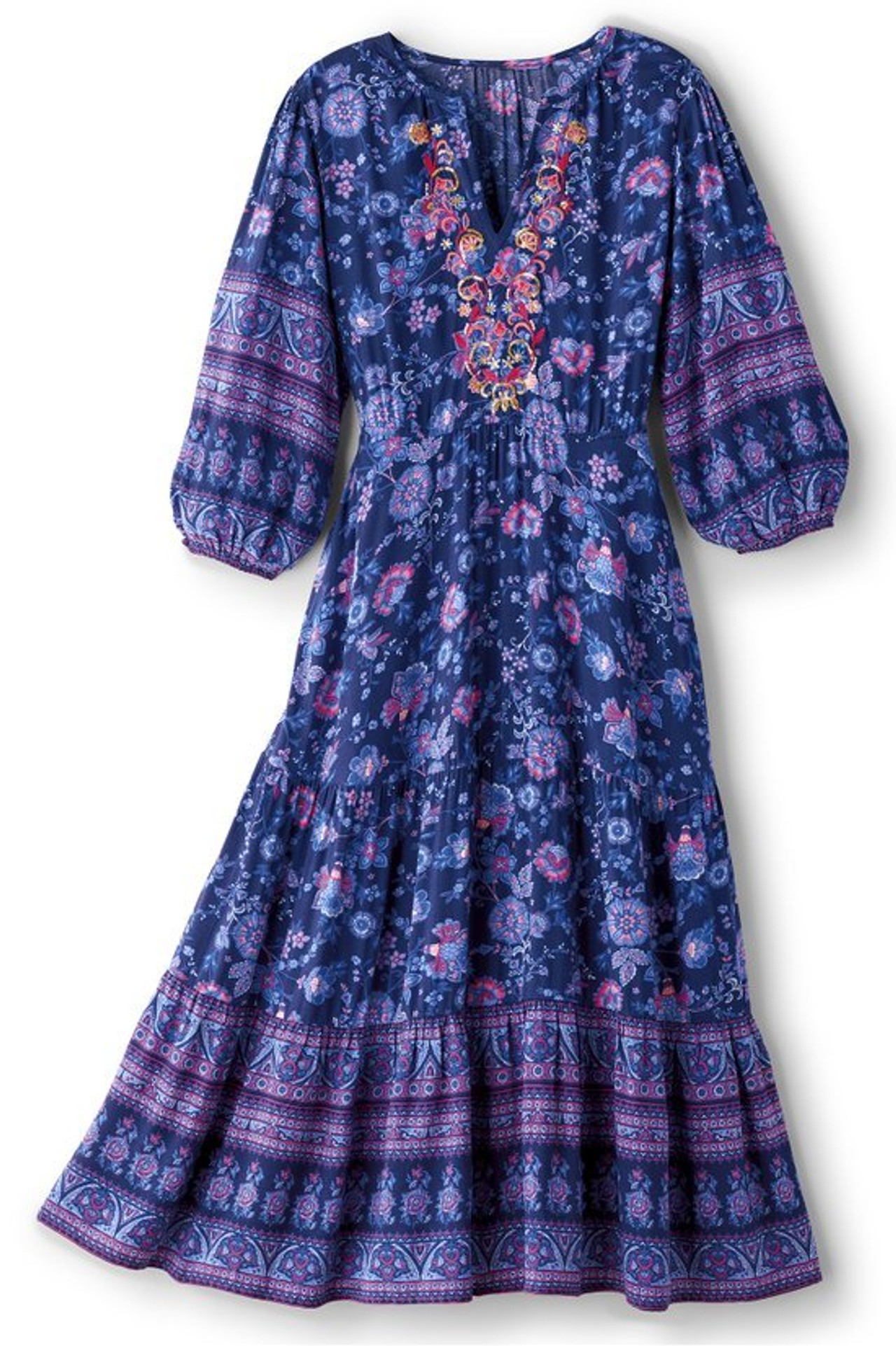 Jordana Midi Dress - Soft Surroundings Outlet