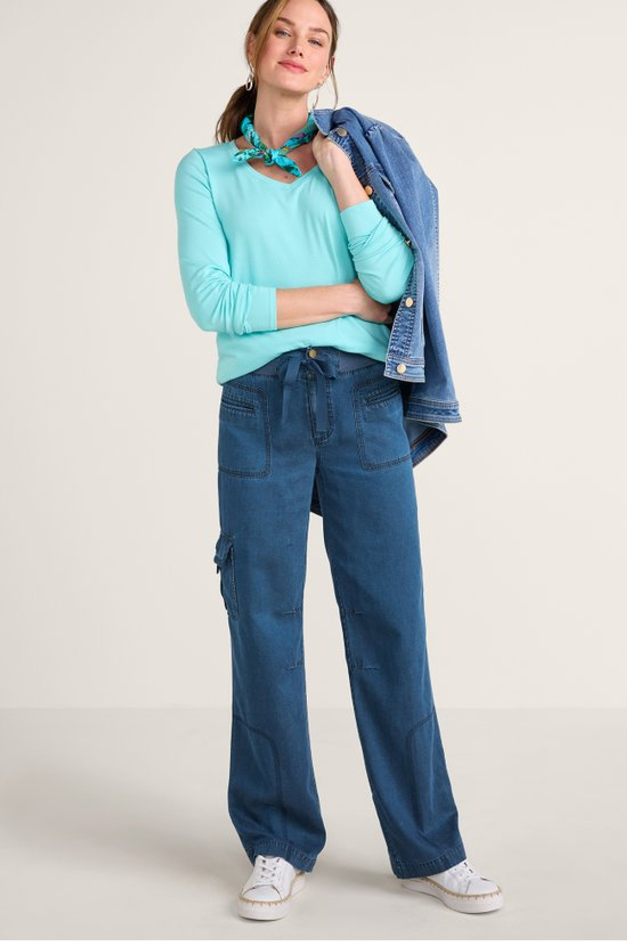 Benecia TENCEL™ Cargo Pants - Soft Surroundings Outlet