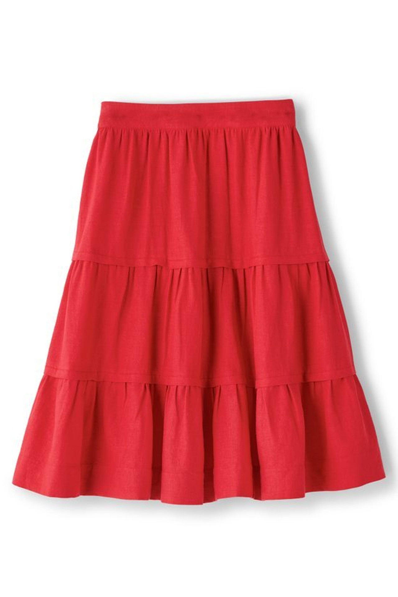 Talisa Linen Blend Skirt - Soft Surroundings Outlet