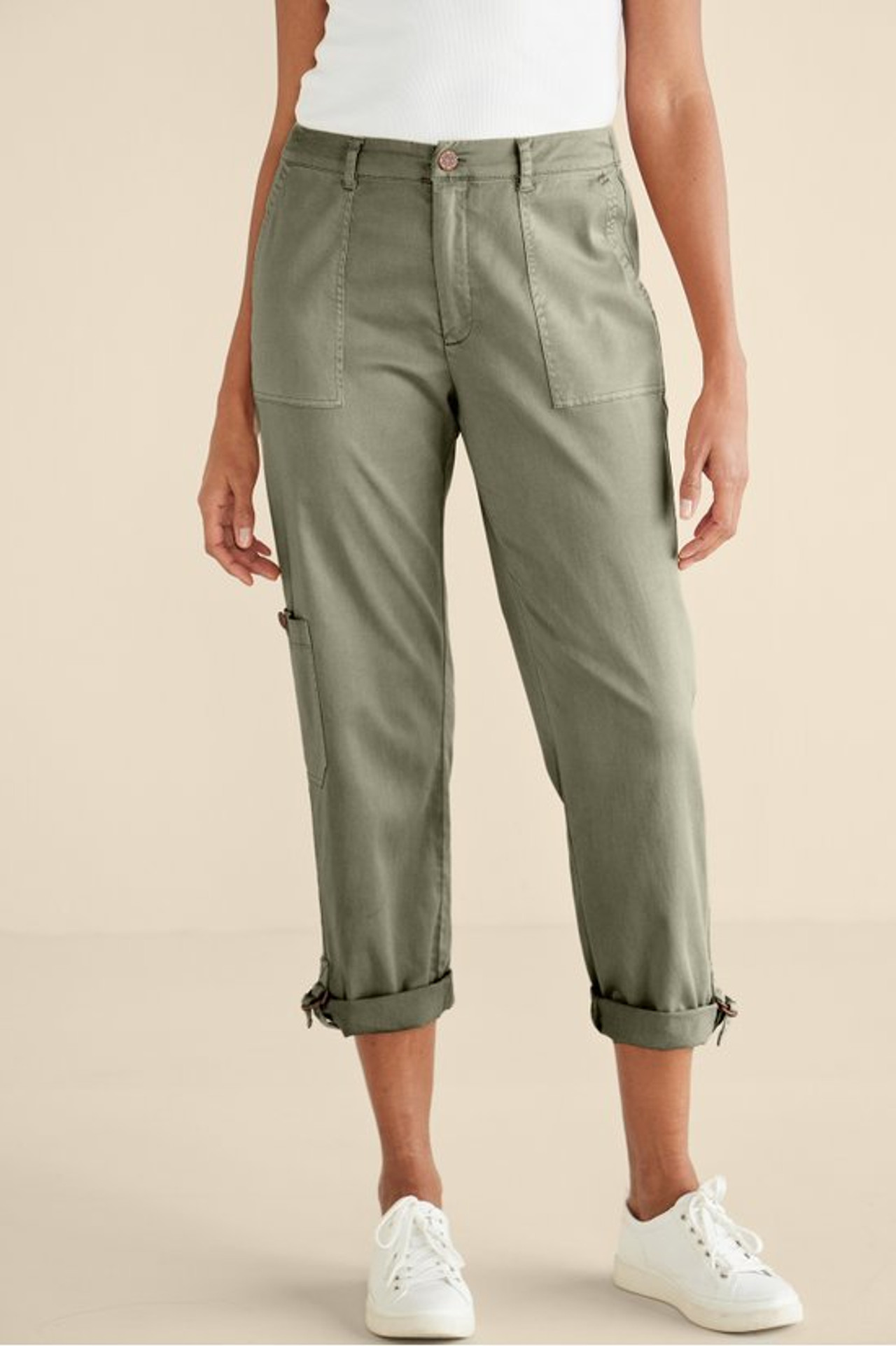 Antigua Convertible Crop Pants - Soft Surroundings Outlet