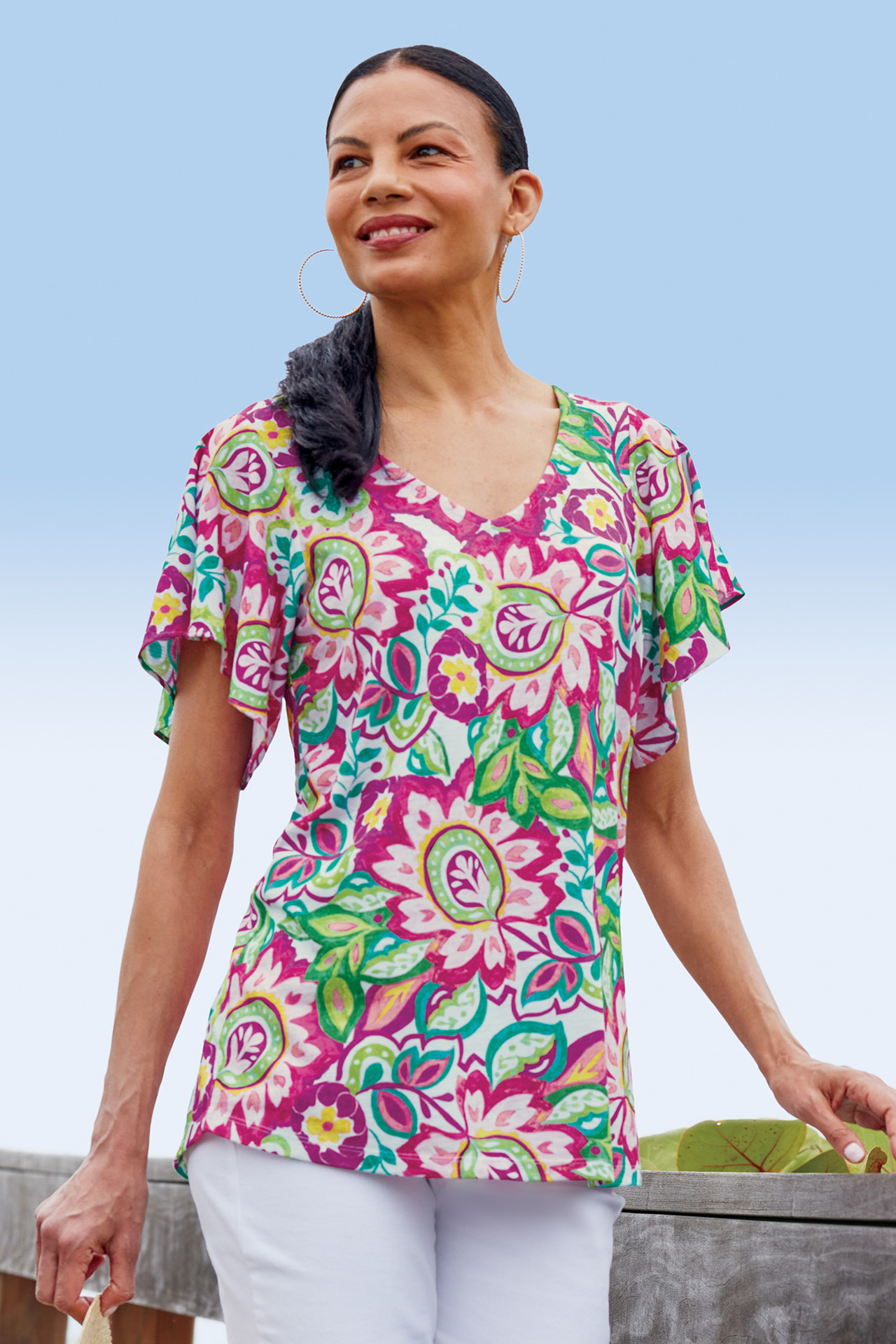 Elana Tunic - Soft Surroundings Outlet