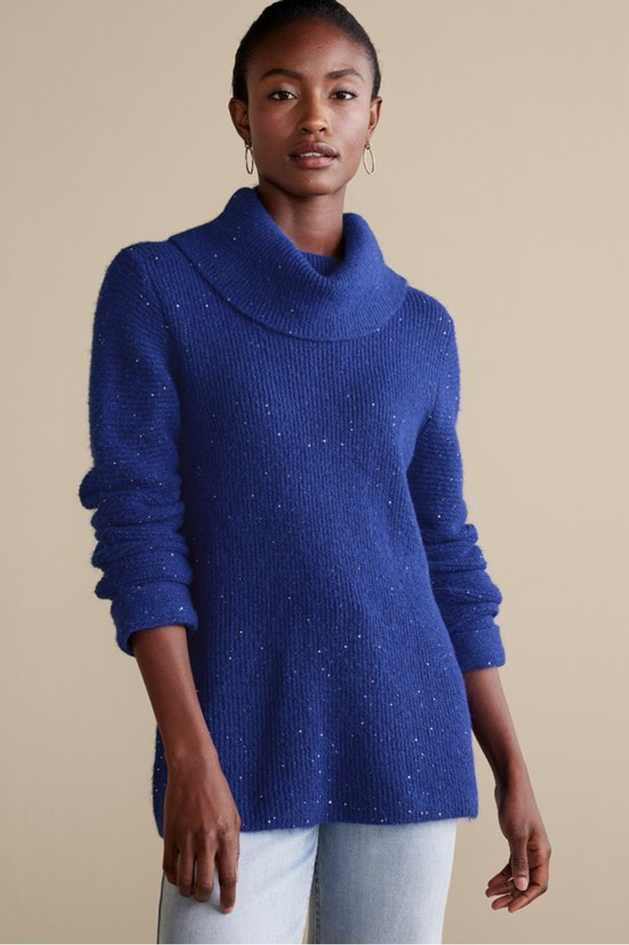 Linley Sequin Sweater - Soft Surroundings Outlet
