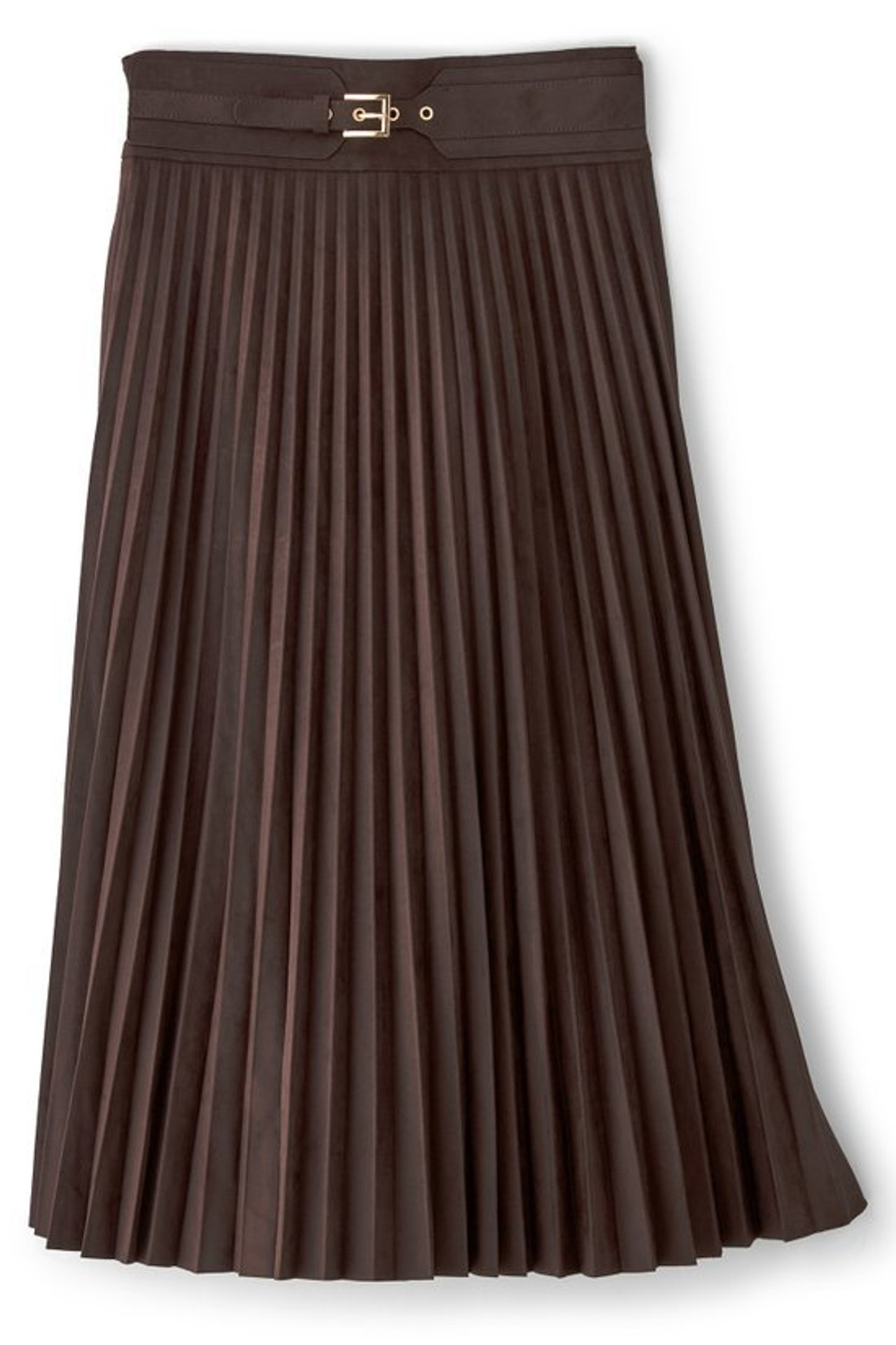 Lavina Faux Suede Skirt - Soft Surroundings Outlet
