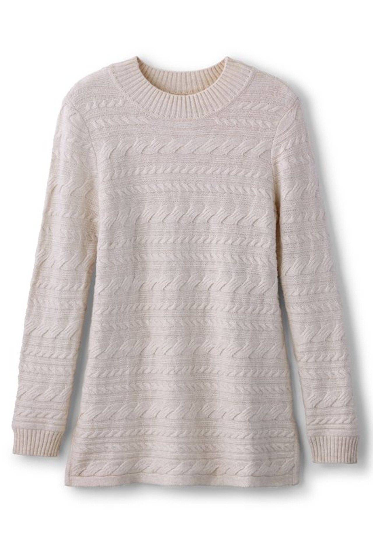 Alena Cable Sweater Tunic - Soft Surroundings Outlet