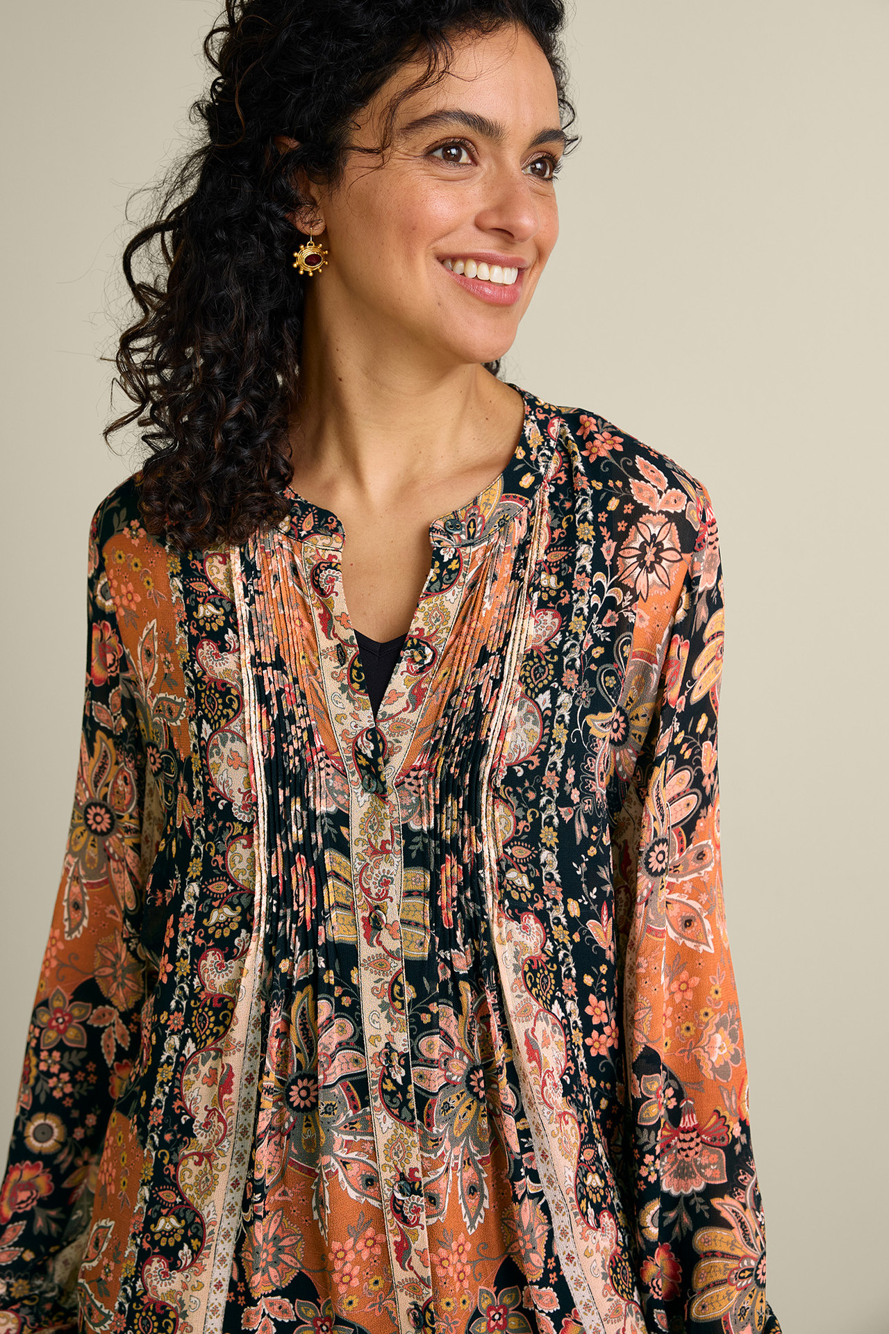 Makara Tunic Top & Tank - Soft Surroundings Outlet