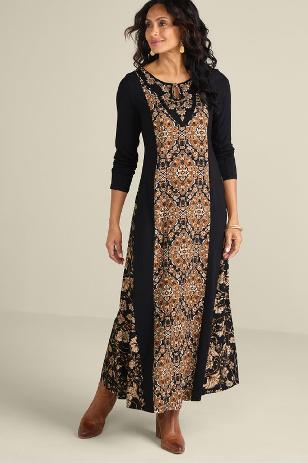 Priska Maxi Dress - Soft Surroundings Outlet