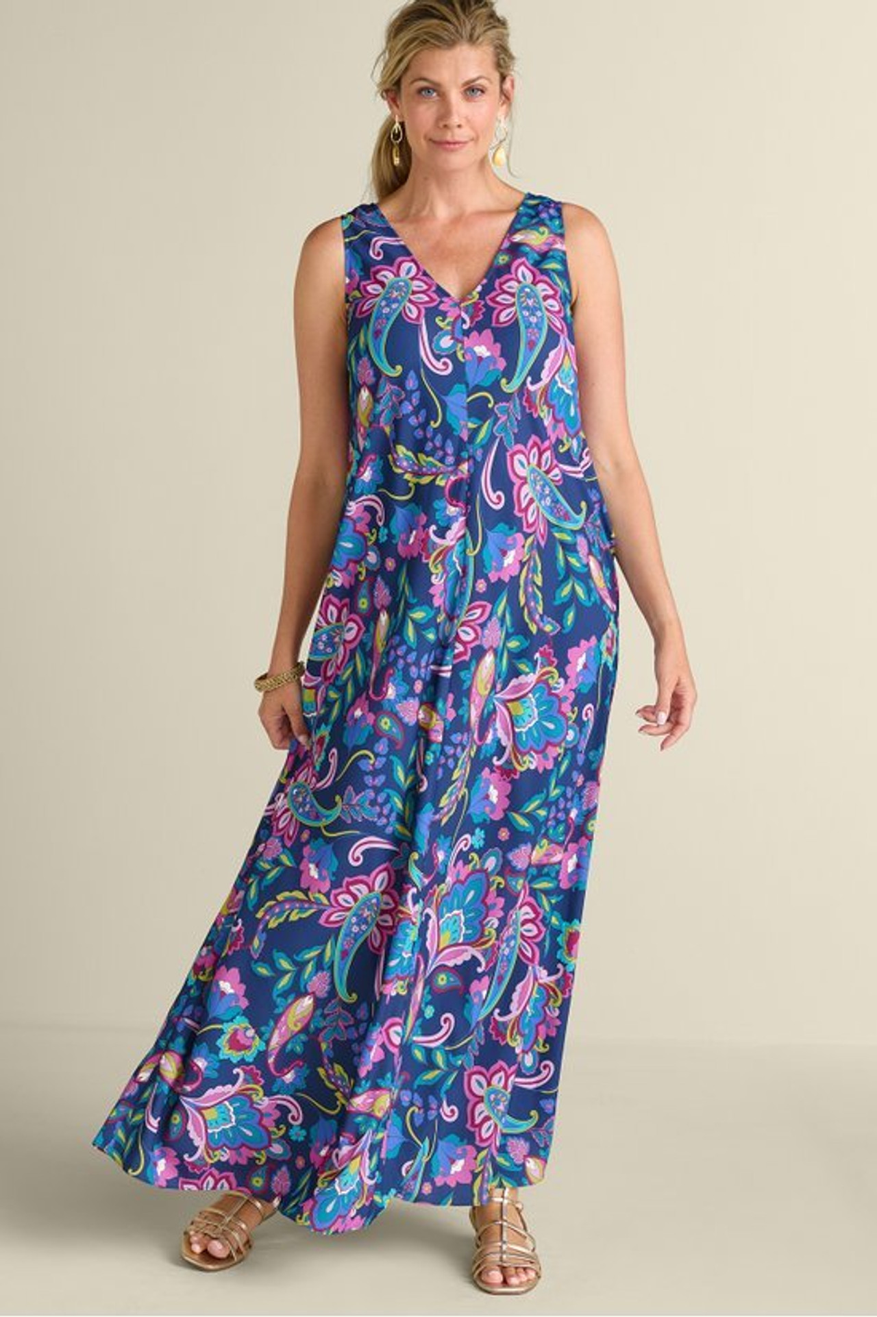 Rosalia Maxi Dress - Soft Surroundings Outlet