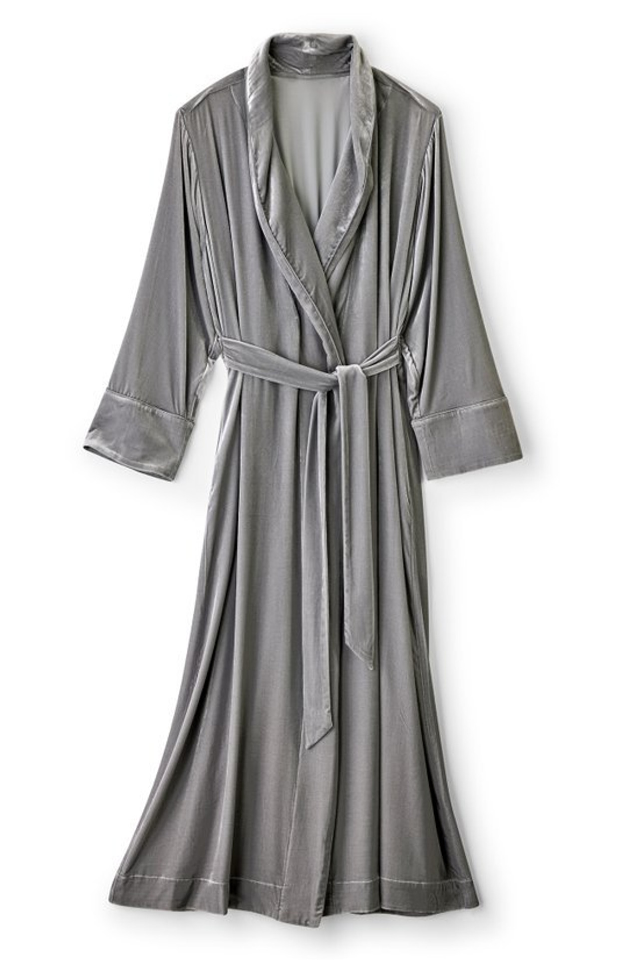 Silk Velvet Robe - Soft Surroundings Outlet