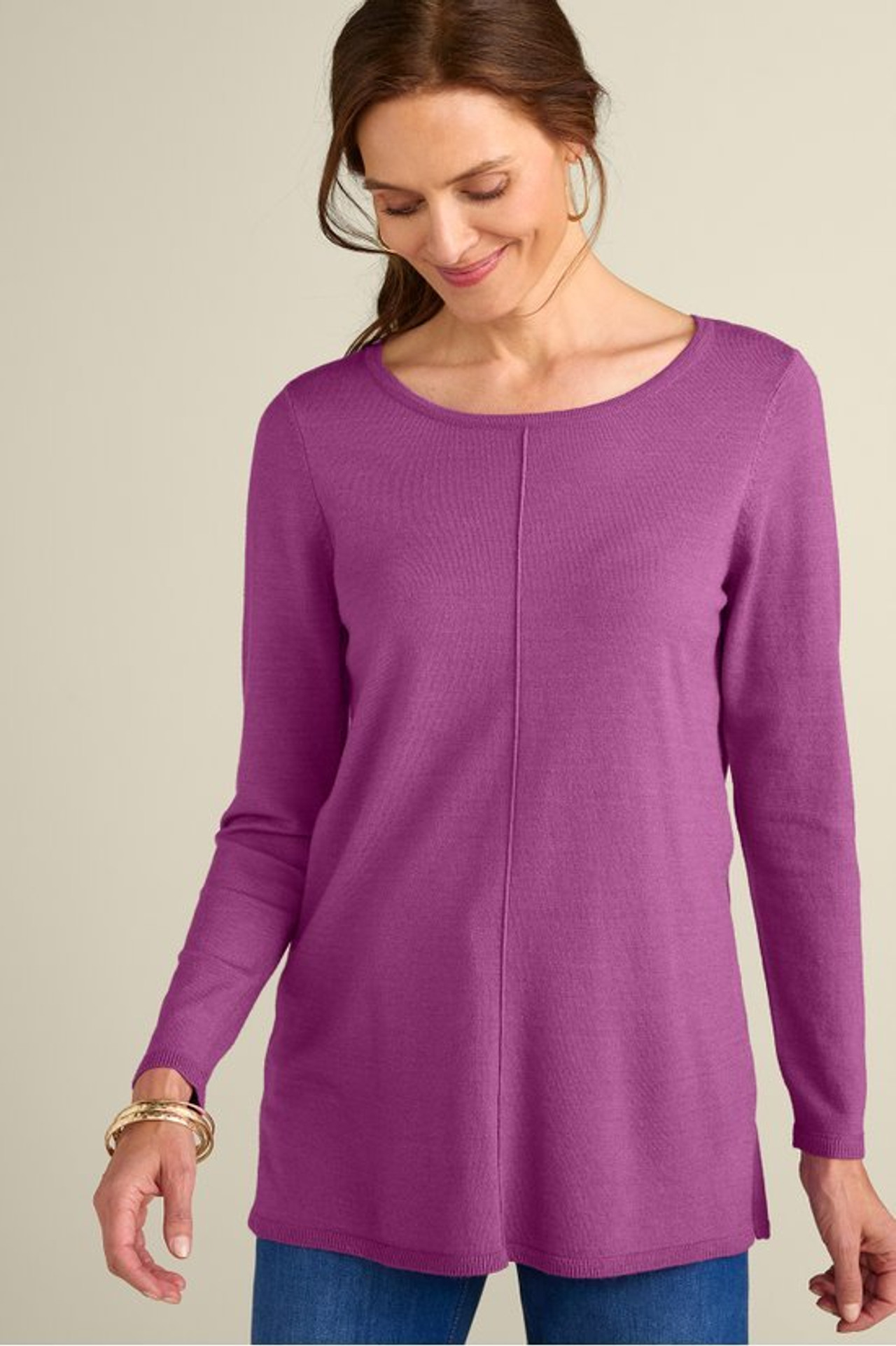 Tiana Sweater Tunic - Soft Surroundings Outlet