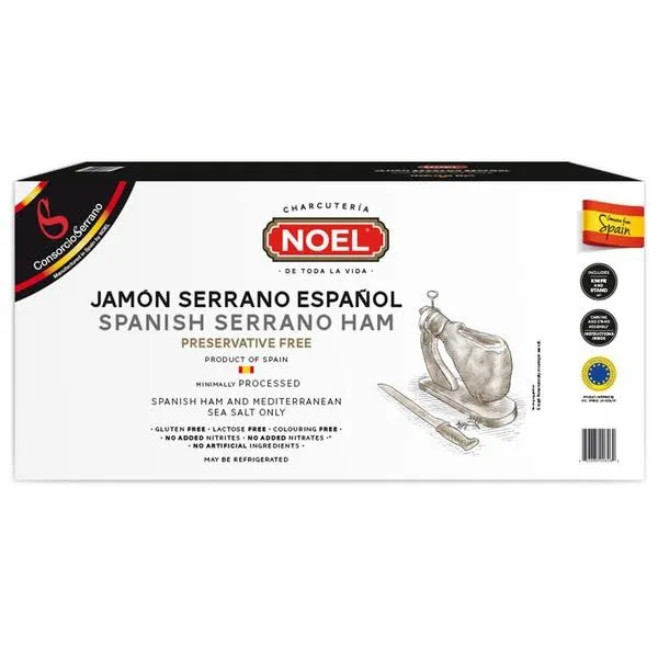 Noel Spanish Serrano ham