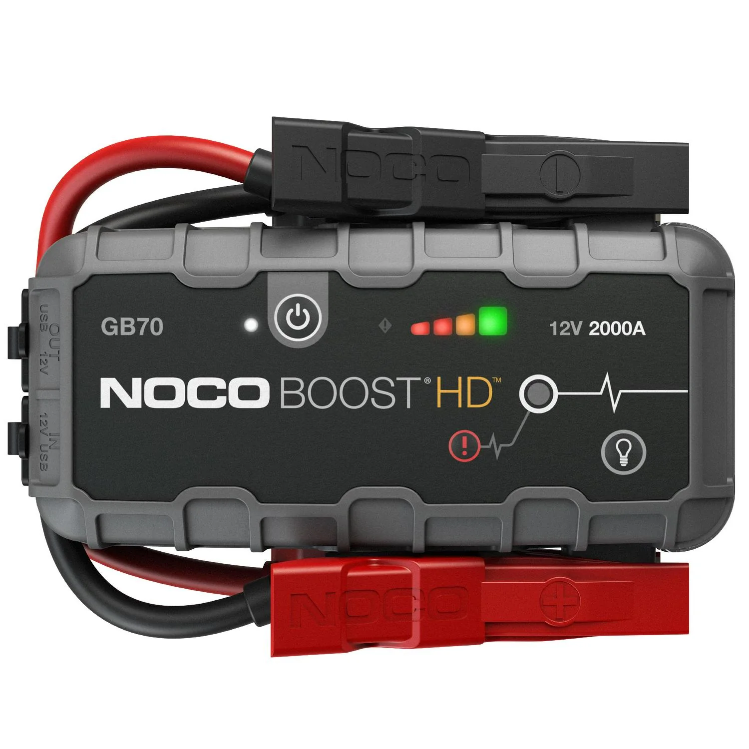 2025 NOCO Boost HD GB70 2000A 12V UltraSafe Portable Lithium Jump Starter