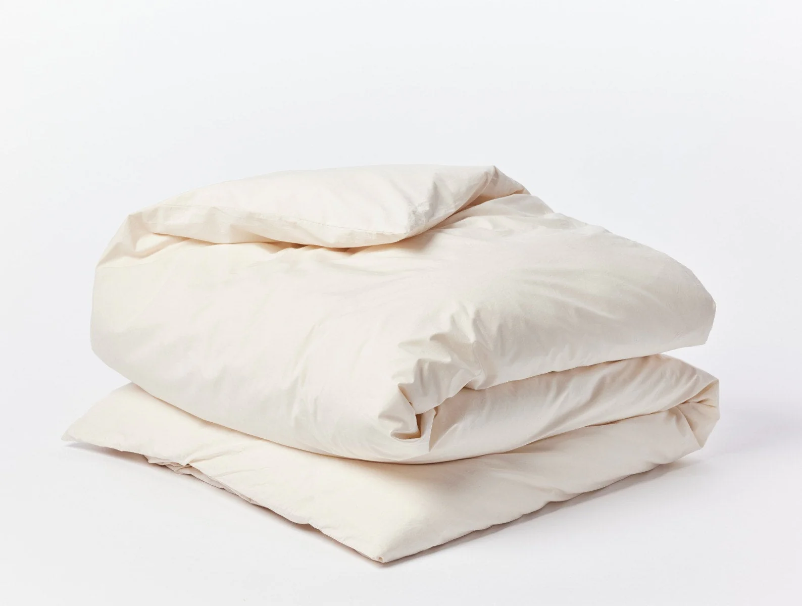 Refined Organic Percale Duvet Set