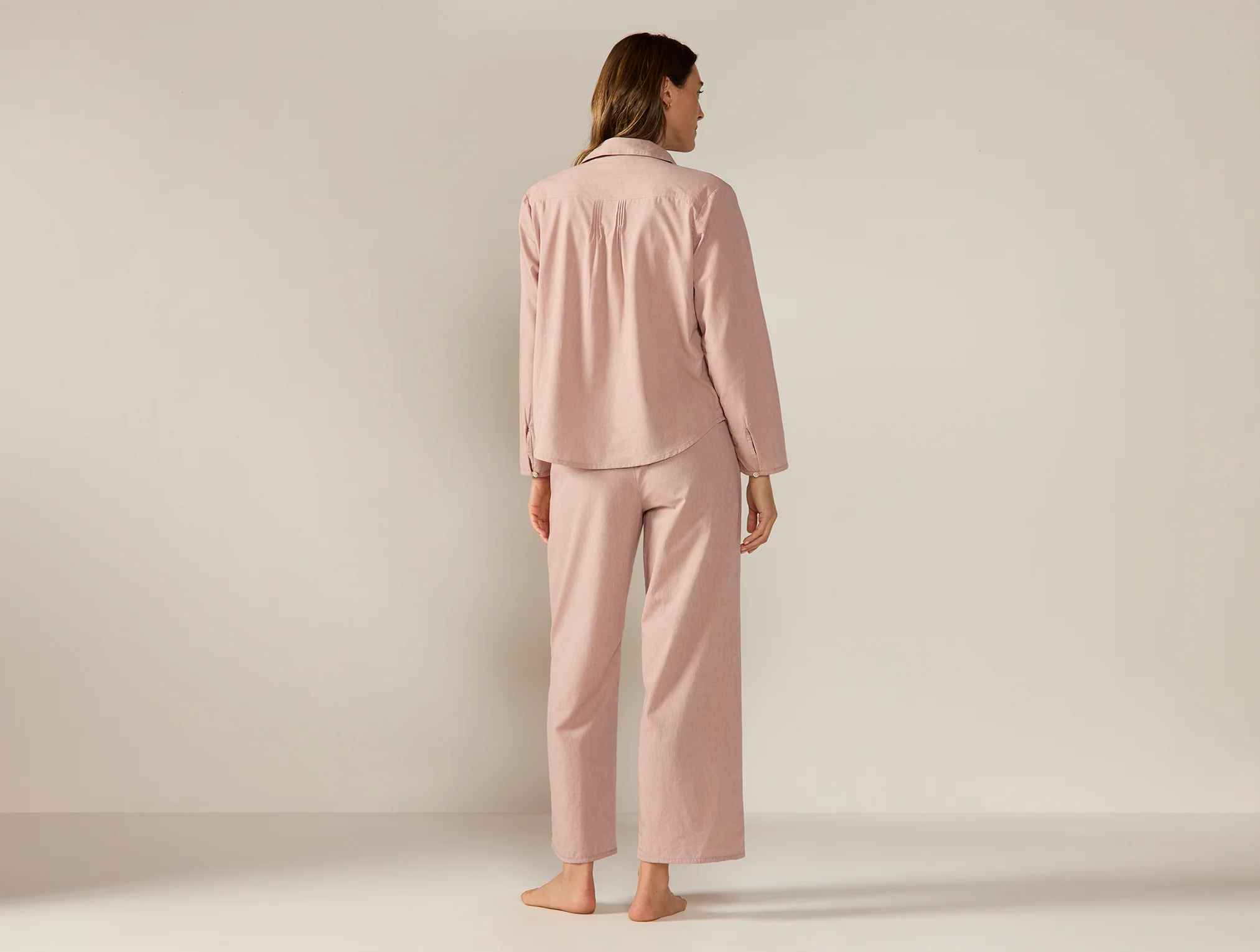 Women's Isla Organic Cotton Long Sleeve Pajama Set