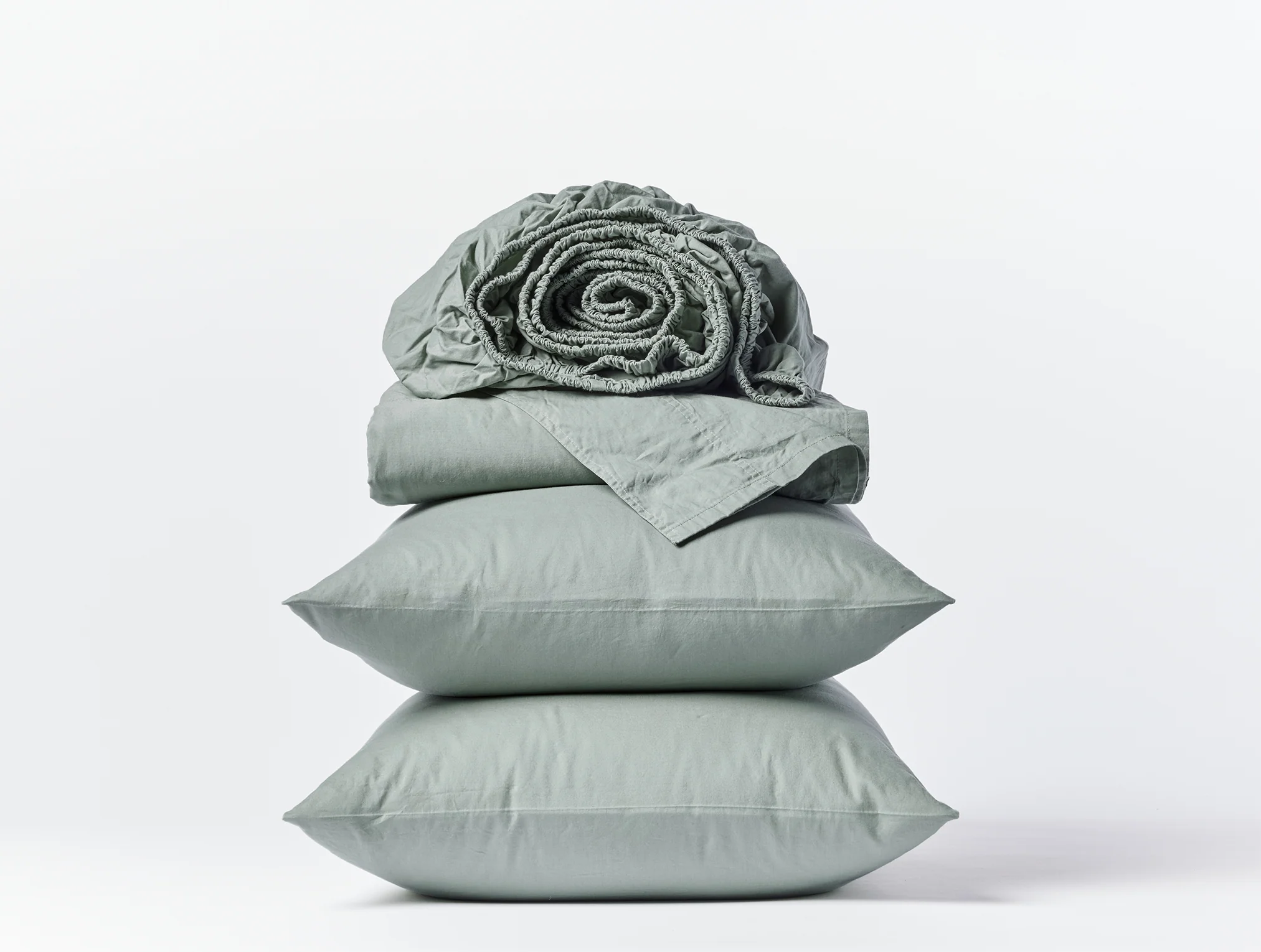 Organic Crinkled Percale™ Sheet Set
