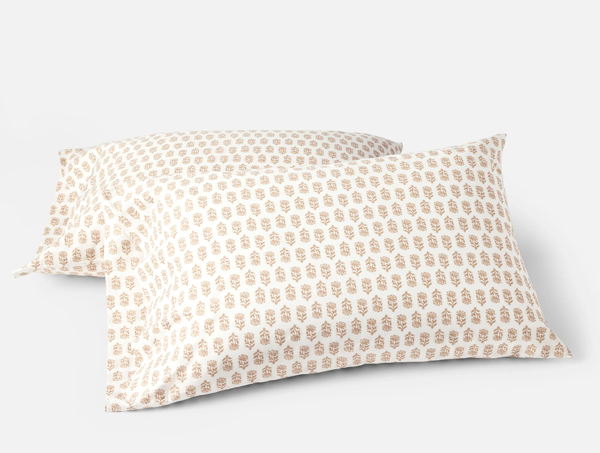 Organic Print Percale Pillowcases