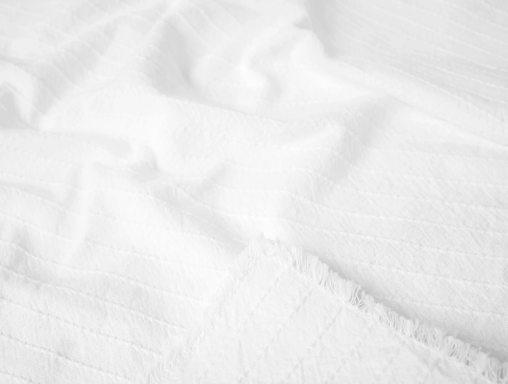 Fringe Stripe Organic Napkins, Set of 4