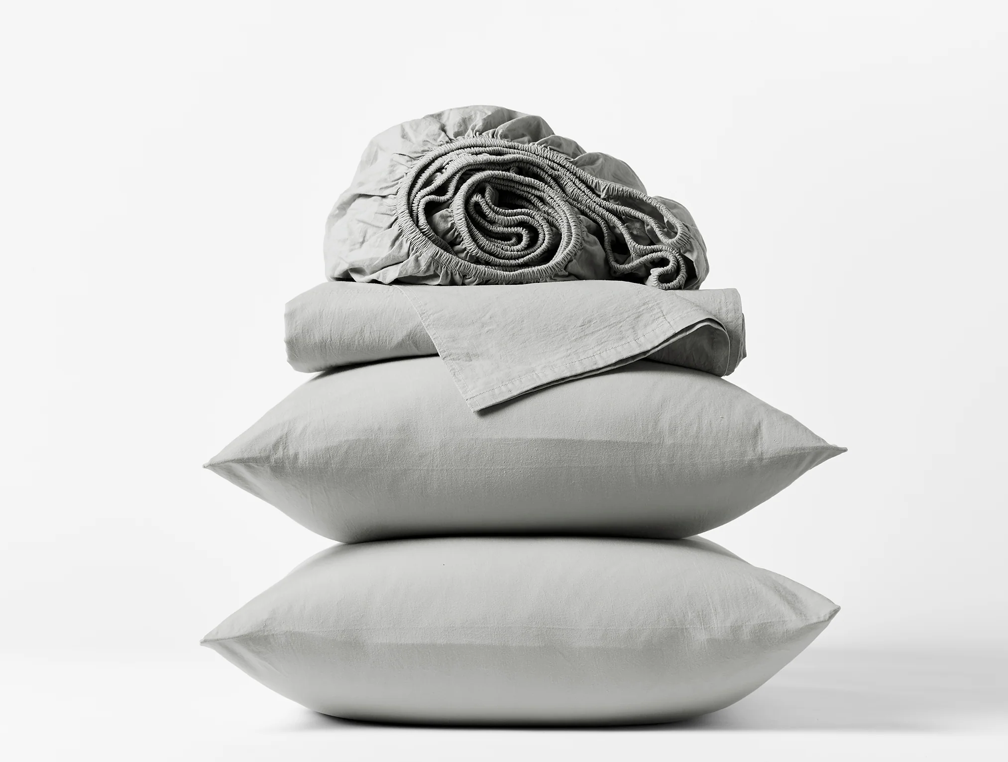 Organic Crinkled Percale™ Sheet Set