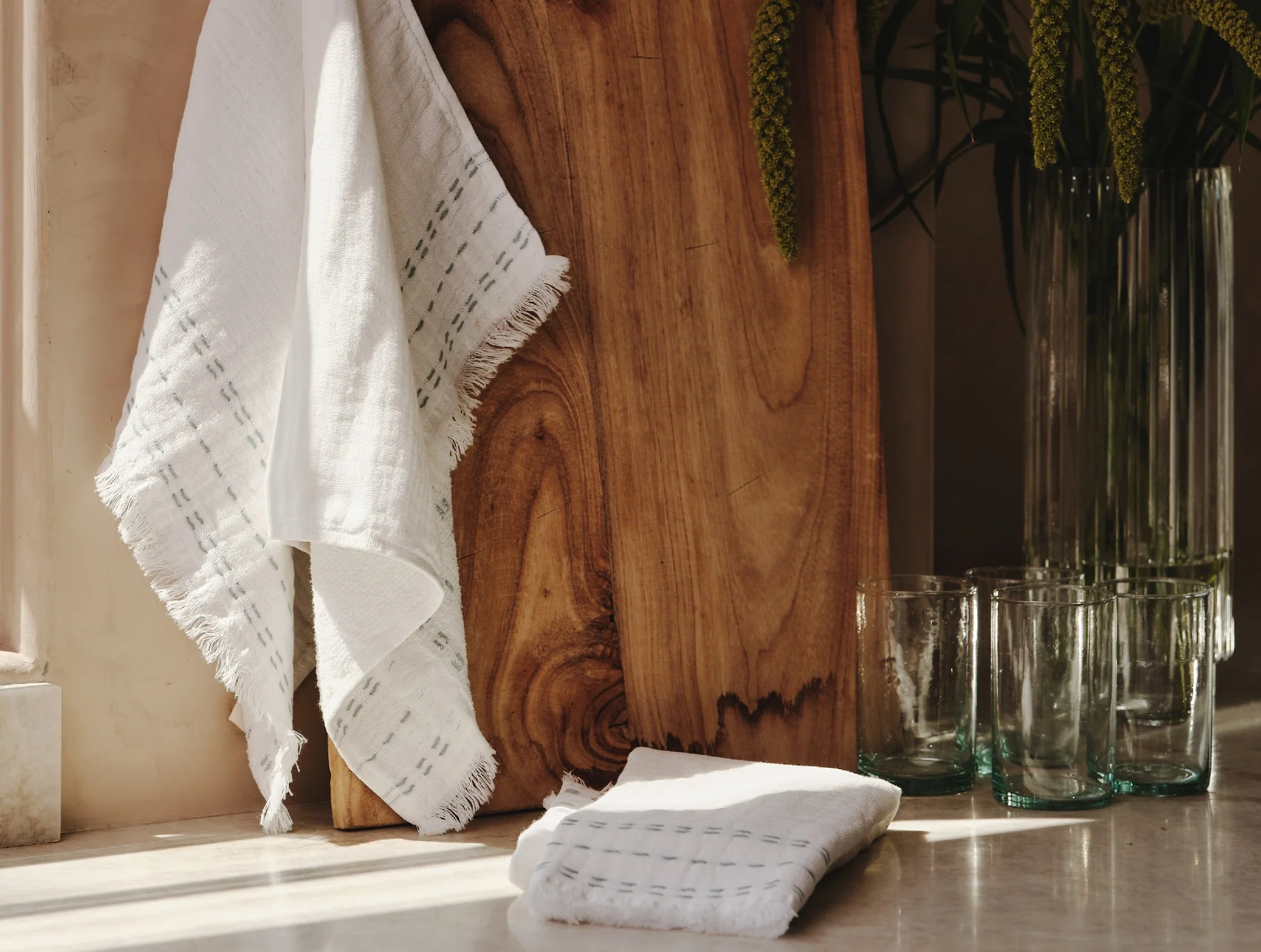 Alder Organic Hand Towel, Set of 2