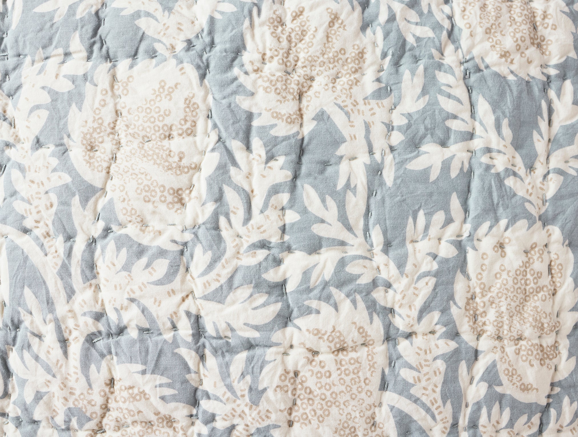 Robles Handstitched Organic Quilt