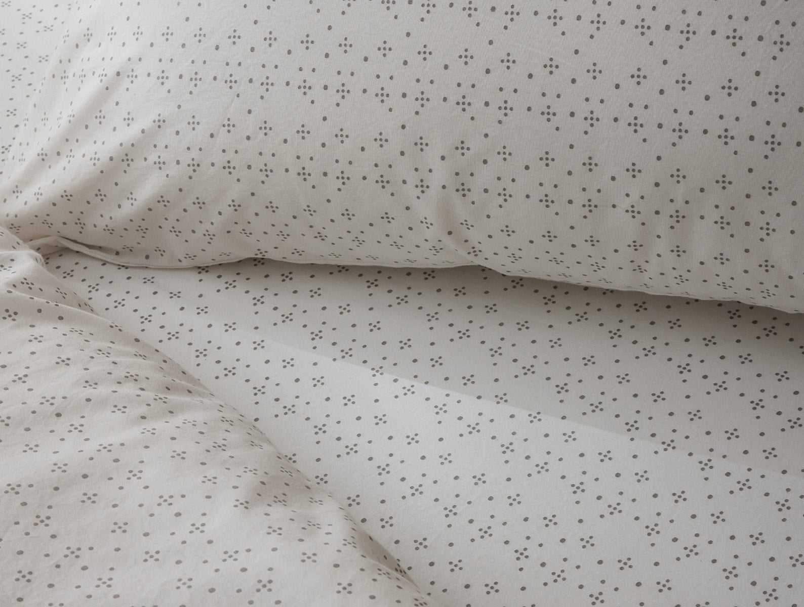 Organic Print Percale Pillowcases
