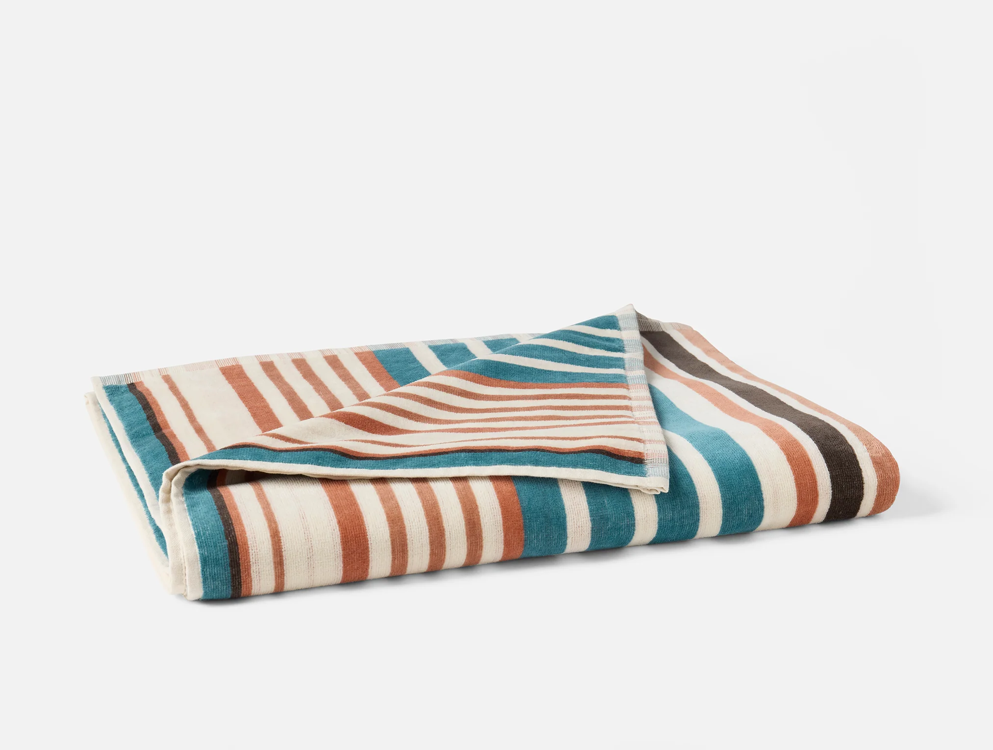 Dawn Stripe Organic Beach Towel