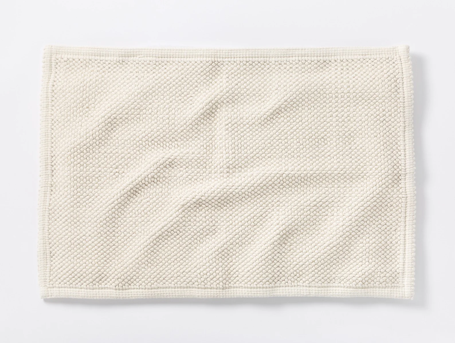 Pebbled Organic Bath Rug