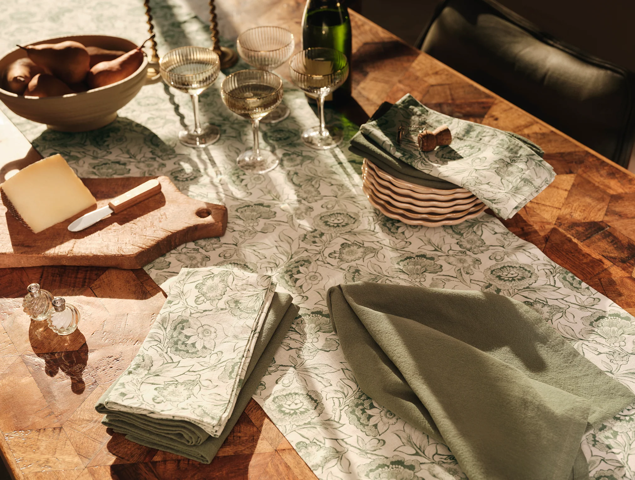 Balboa Print Napkins, Set of 4