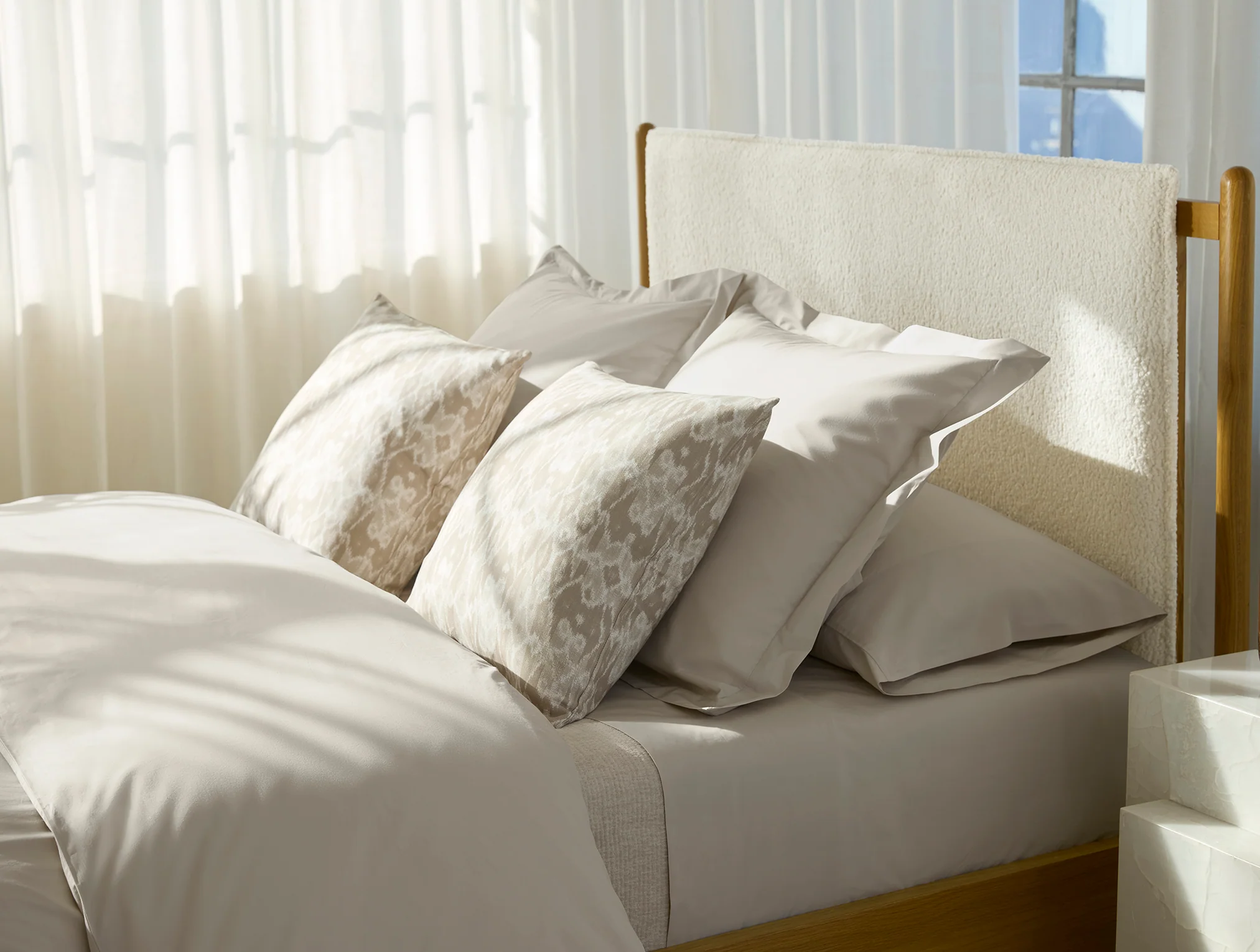 Refined Organic Percale Sheet Set