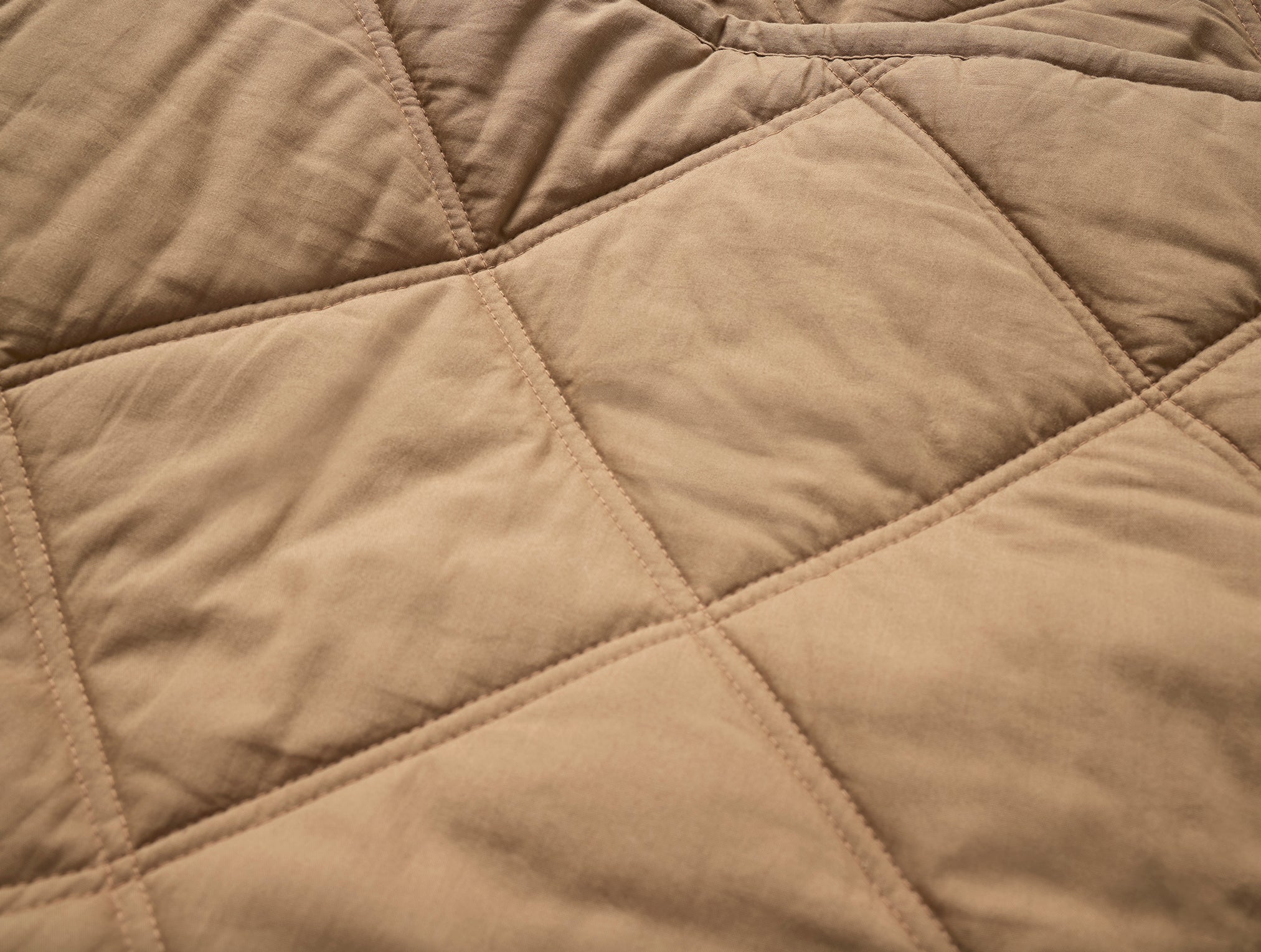Diamond-Stitched Organic Cotton Comforter